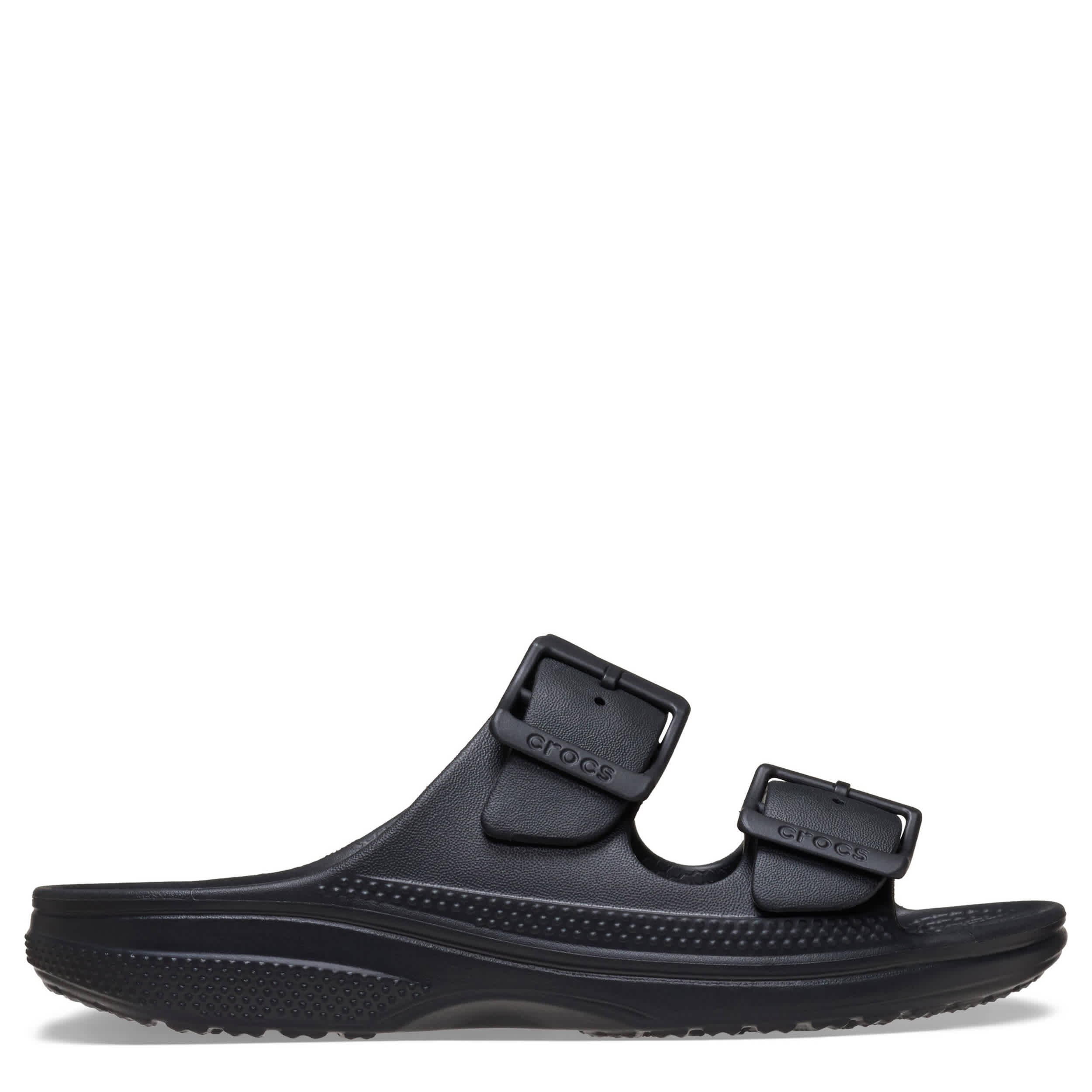 CROCS-GIRLS LITTLE-BIG KID SATURDAY SANDA-BLACK & BLACK