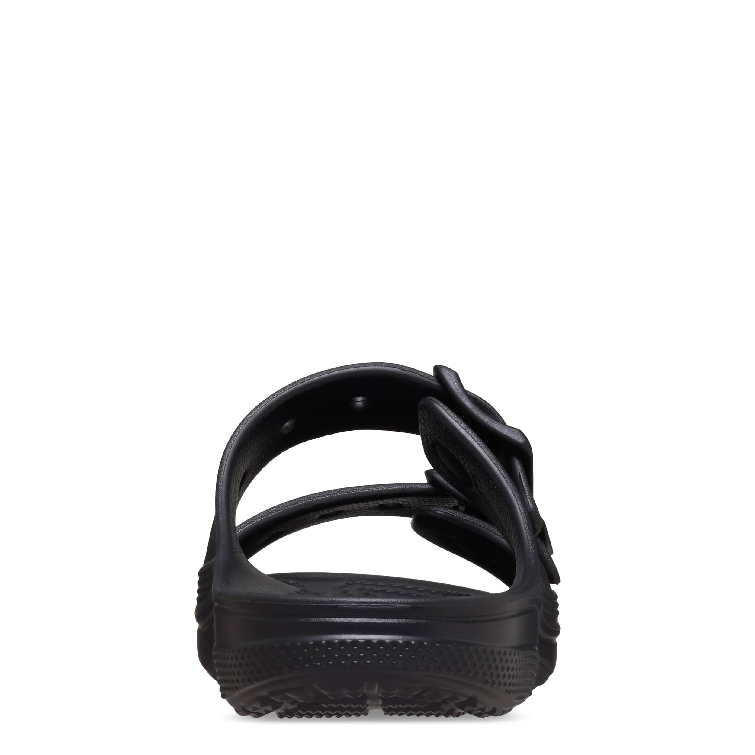 CROCS-GIRLS LITTLE-BIG KID SATURDAY SANDA-BLACK & BLACK