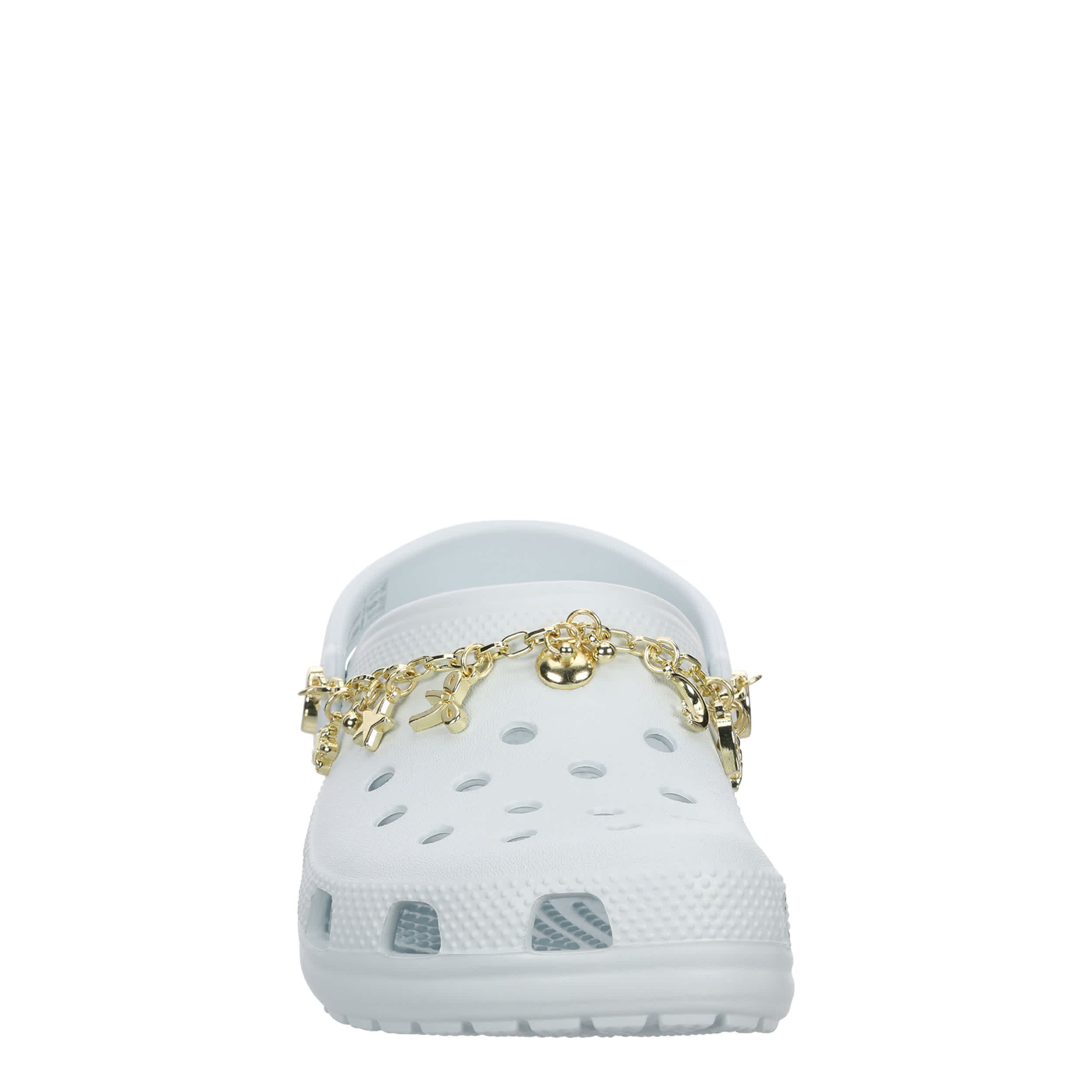 CROCS-GIRLS LITTLE-BIG KID CLASSIC GEM CLOG-PALE BLUE & 