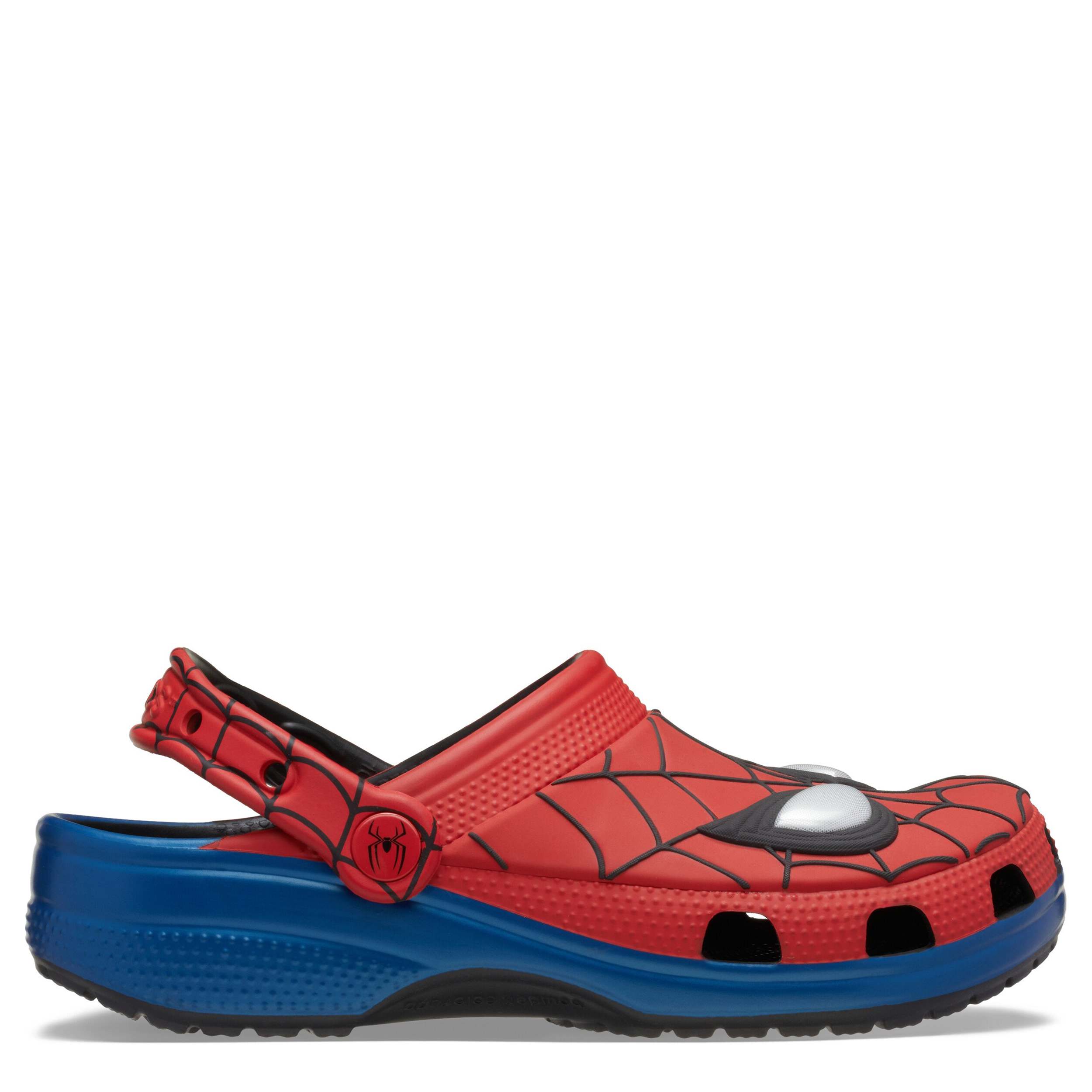 CROCS-BOYS LITTLE-BIG KID SPIDERMAN CLASSIC CLOG-BLUE & RED