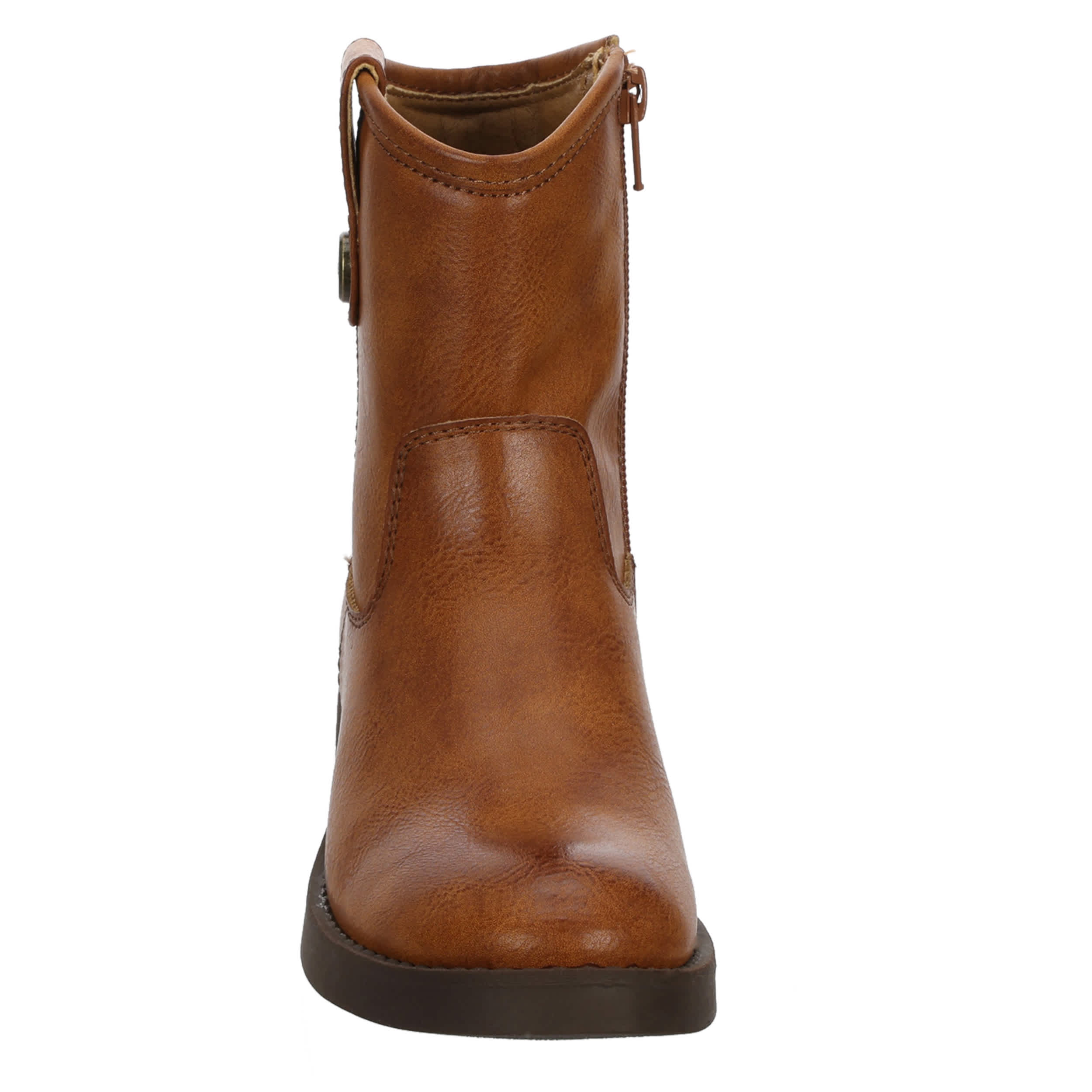 FRYE & CO-GIRLS LITTLE-BIG KID KELLIE BUTTON SHORT-BROWN & 