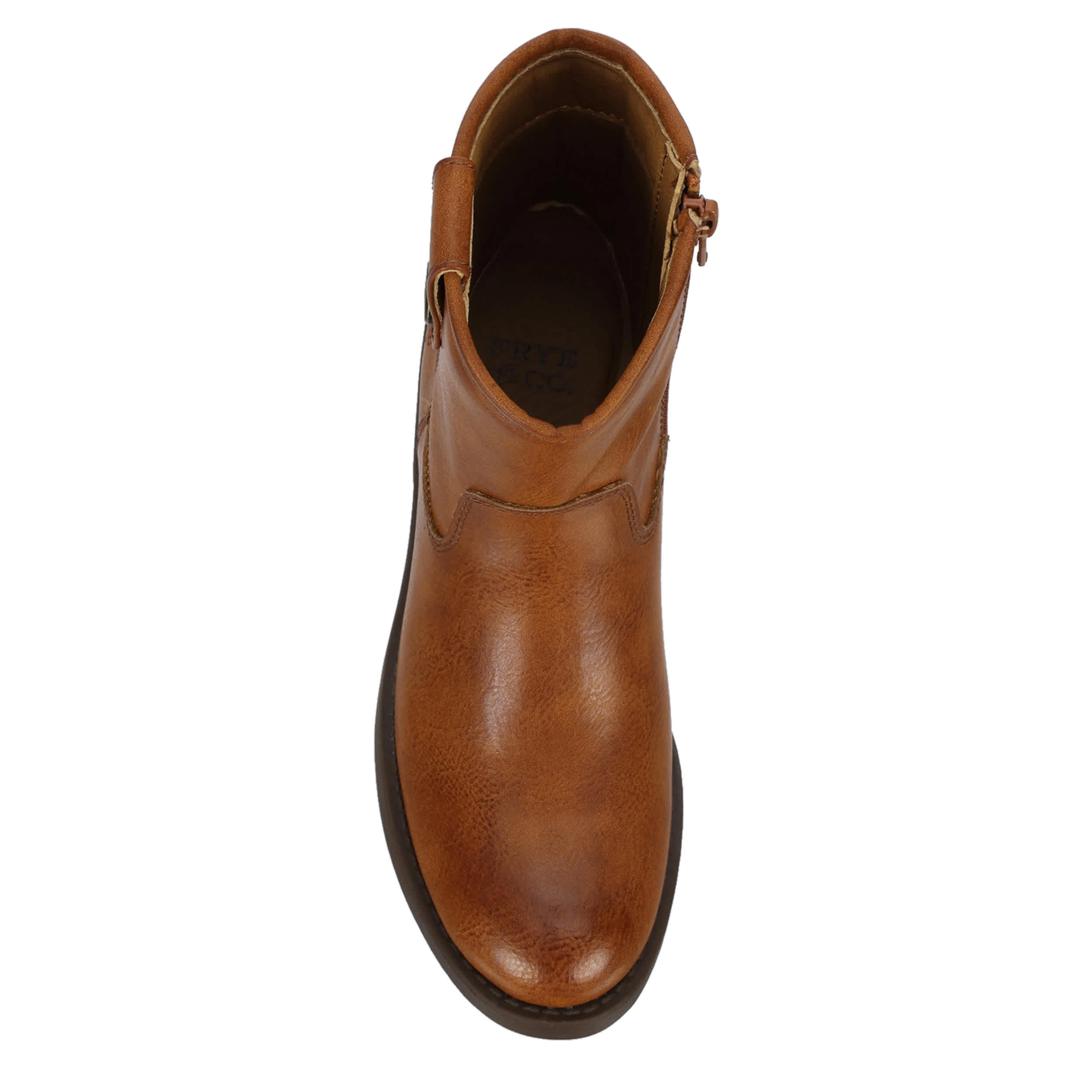 FRYE & CO-GIRLS LITTLE-BIG KID KELLIE BUTTON SHORT-BROWN & 