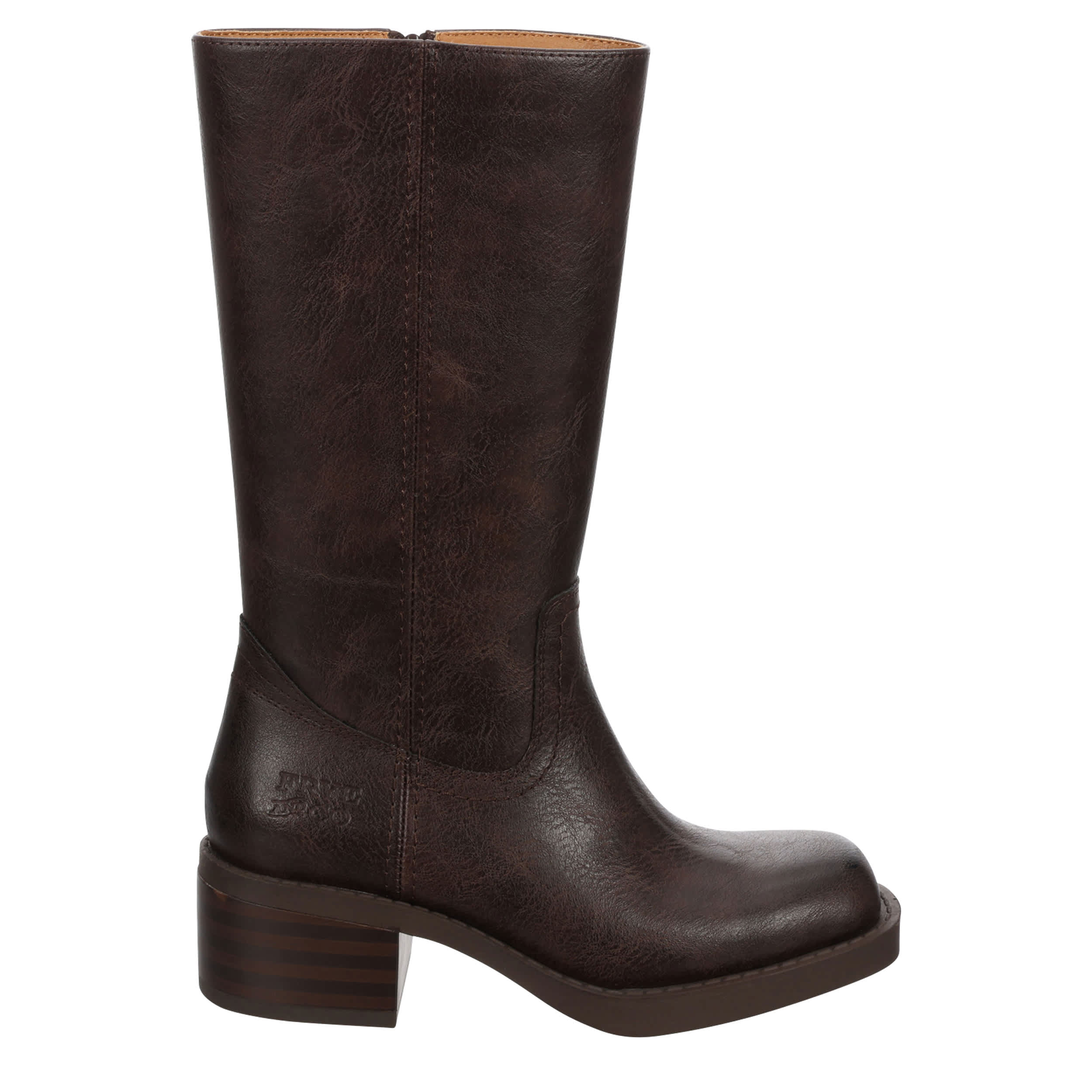 FRYE & CO-GIRLS LITTLE-BIG KID MIRANDA 14 TALL BOOT-DARK BROWN & 