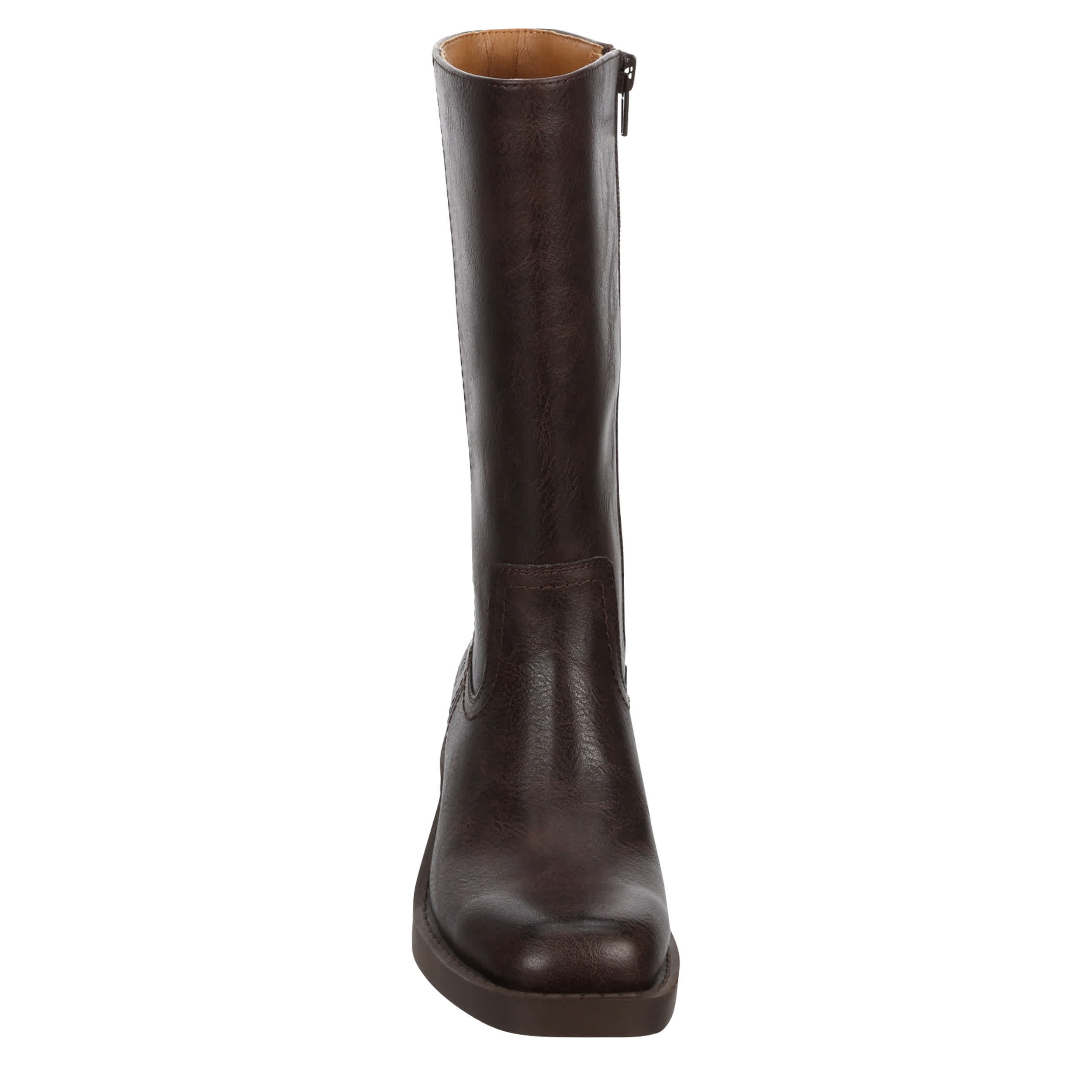 FRYE & CO-GIRLS LITTLE-BIG KID MIRANDA 14 TALL BOOT-DARK BROWN & 