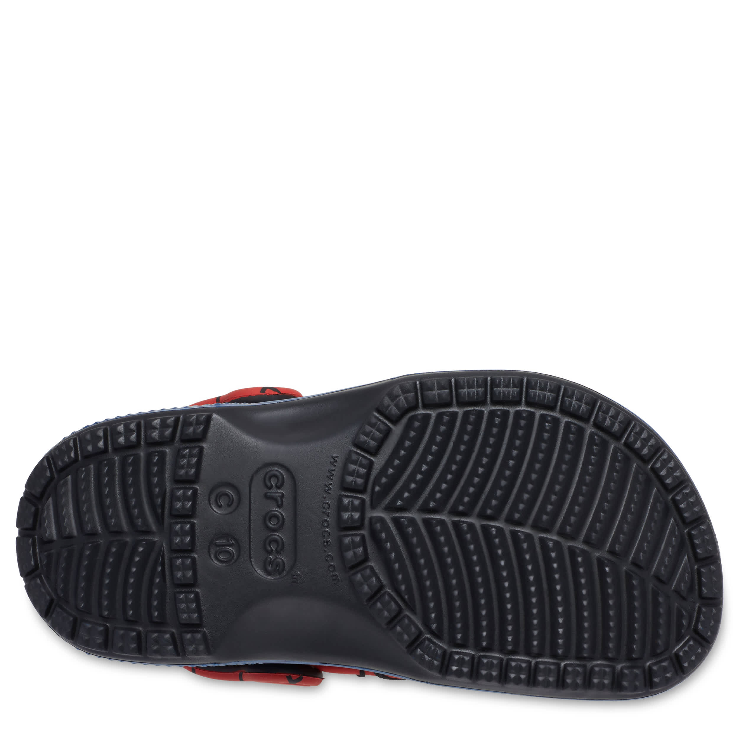 CROCS-BOYS TODDLER SPIDERMAN CLASSIC CLOG-RED & BLUE