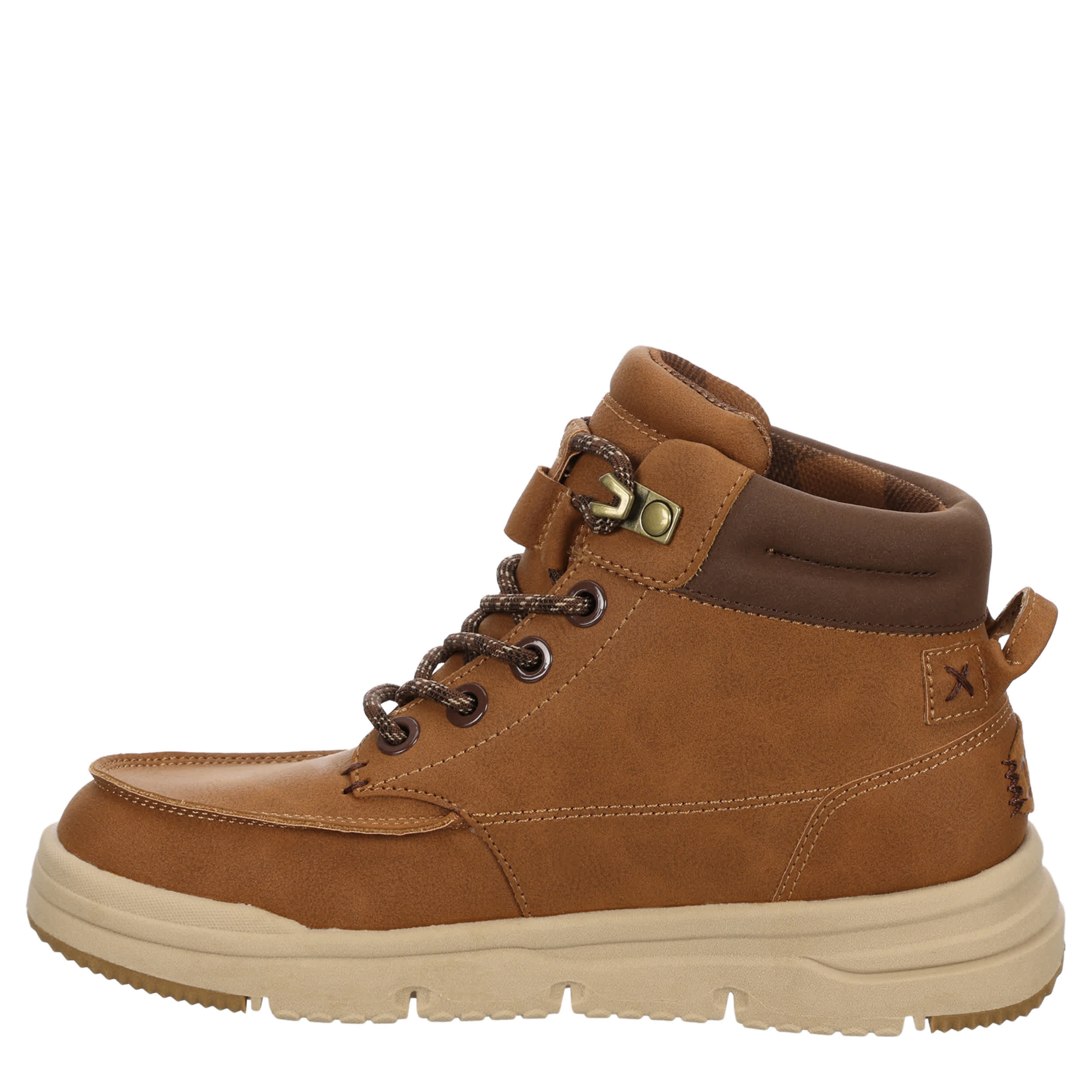 HEYDUDE-BOYS BIG KIDBRADLEY II BOOT-COGNAC & MULTICOLOR