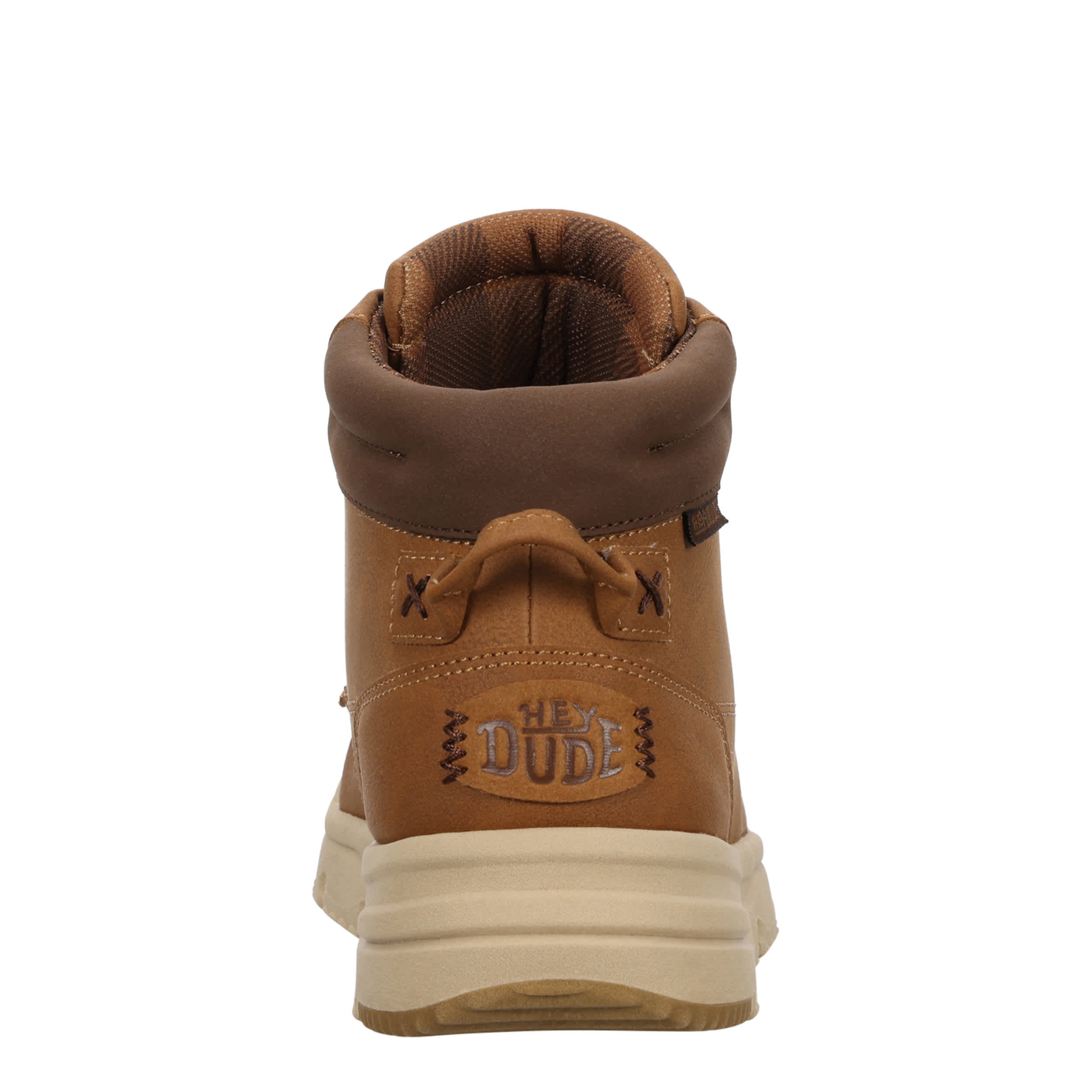 HEYDUDE-BOYS BIG KIDBRADLEY II BOOT-COGNAC & MULTICOLOR