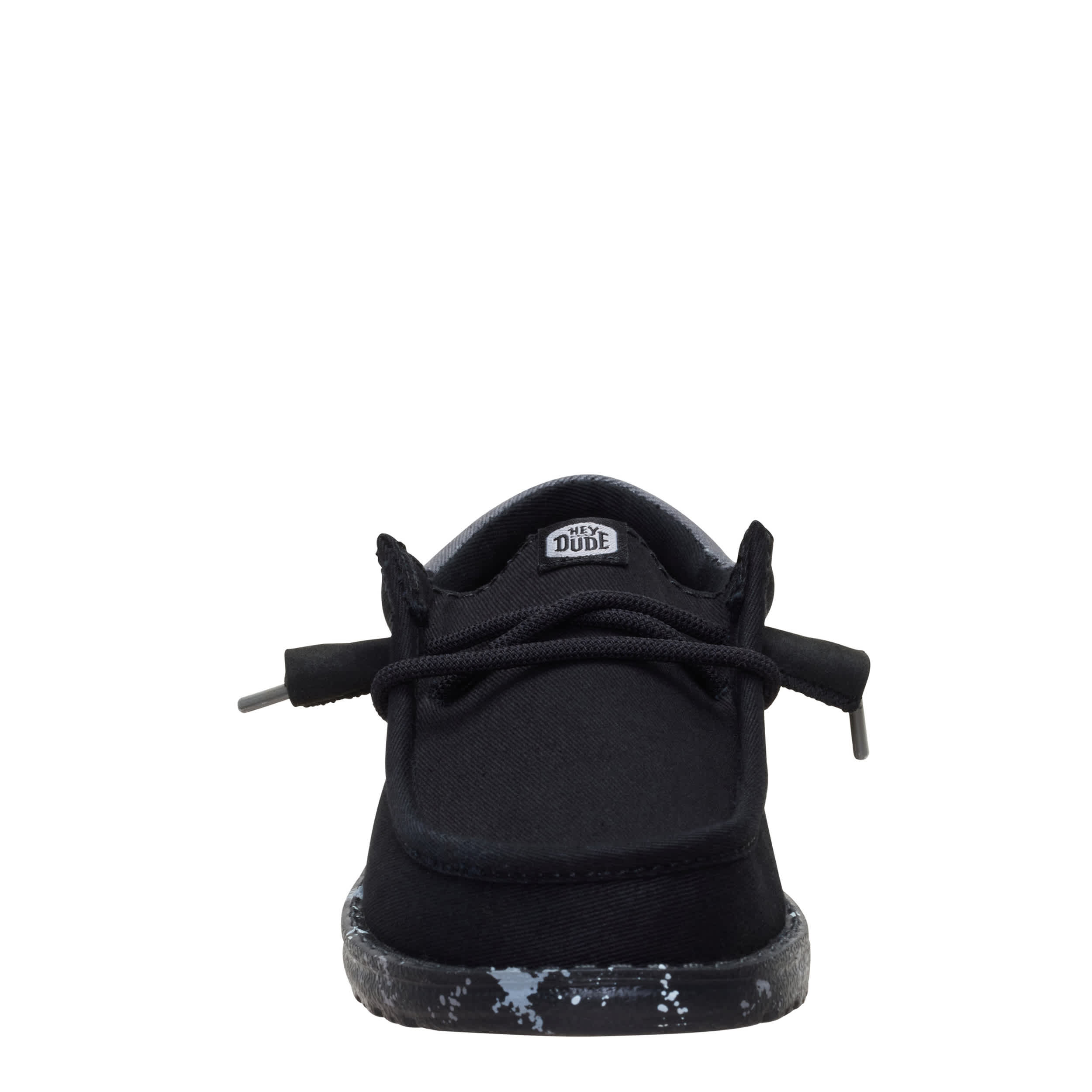HEYDUDE-BOYS LITTLE-BIG KID WALLY YOUTH SLIP ON SNEAKER-BLACK & 