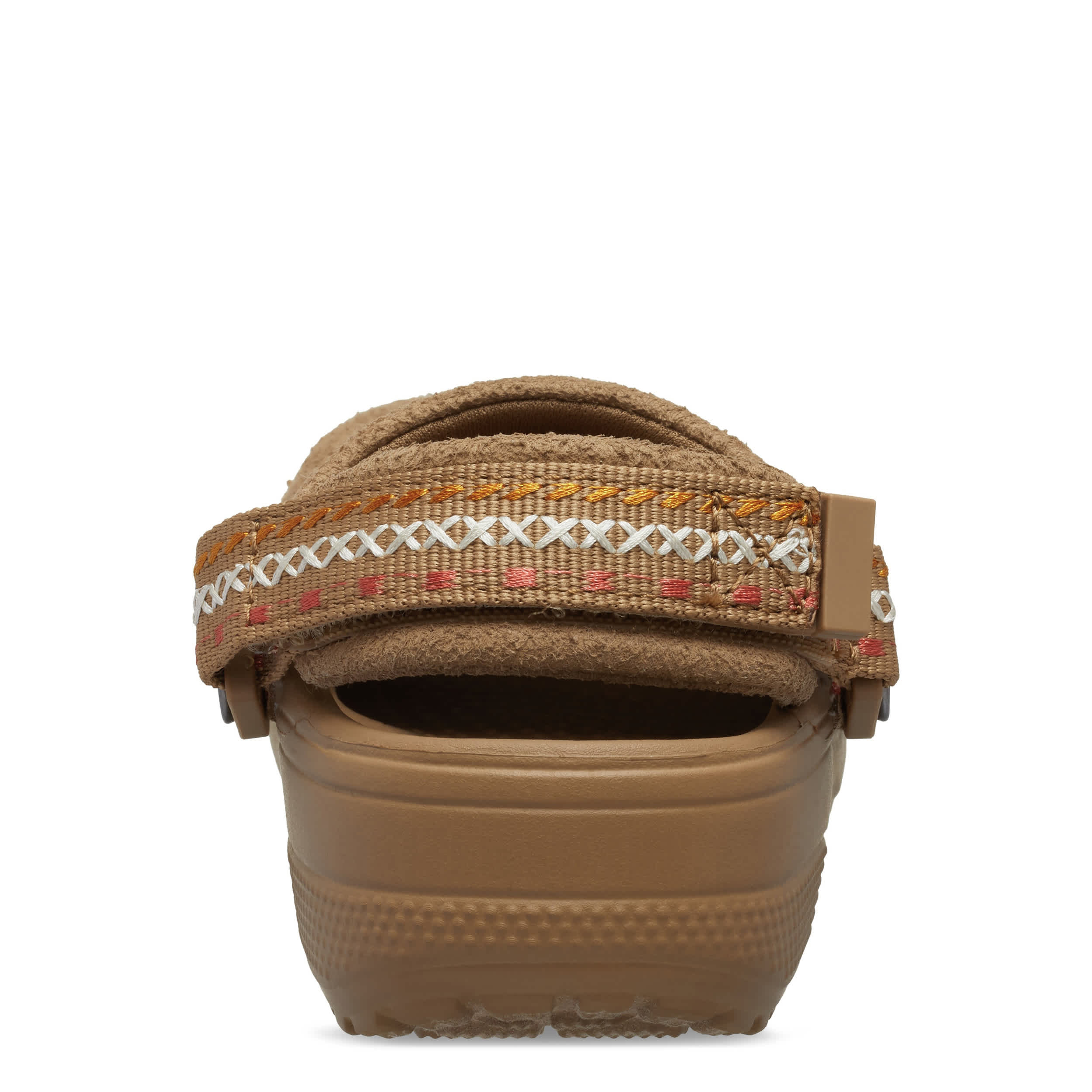 CROCS-GIRLS LITTLE-BIG KID CRAFTED VEGAN SUEDE CLOG-BROWN & 