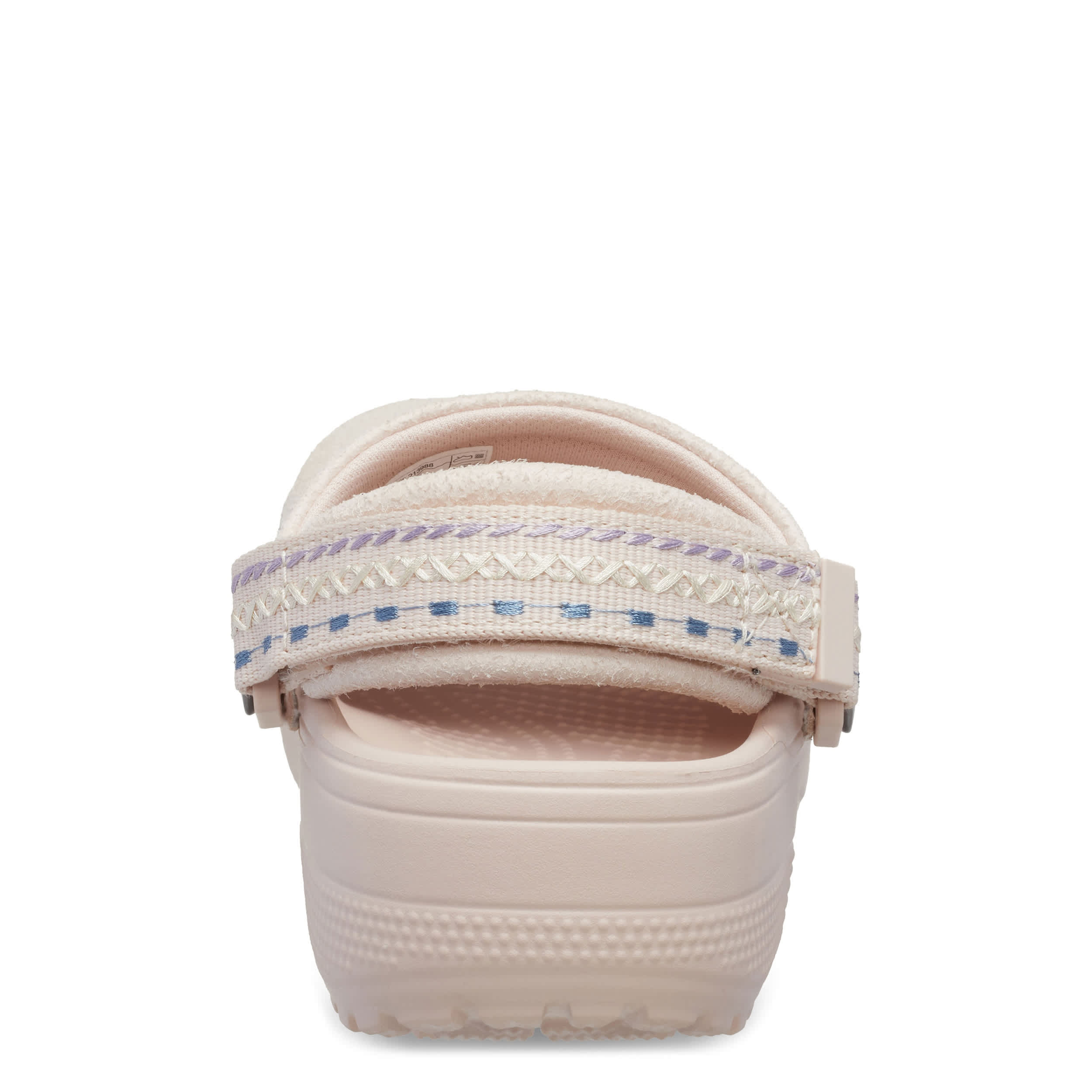 CROCS-GIRLS LITTLE-BIG KID CRAFTED VEGAN SUEDE CLOG-PALE PINK & 