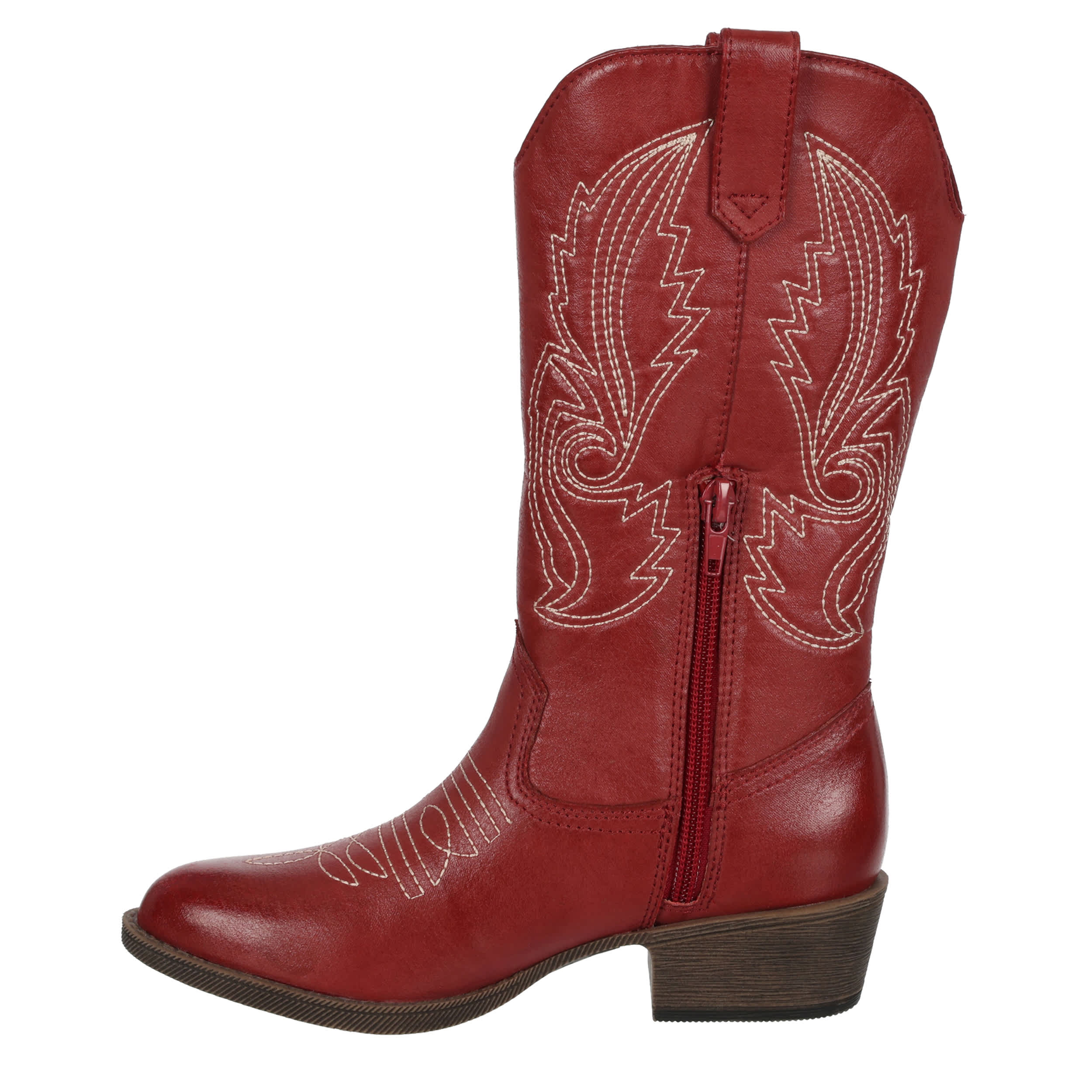 COCONUTS-GIRLS LITTLE-BIG KID LIL RANCHO BOOT-RED & 