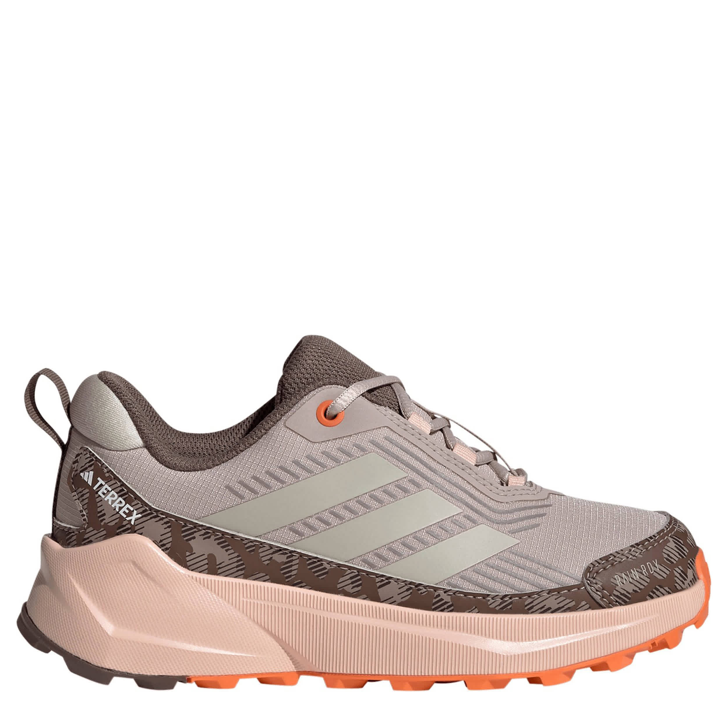ADIDAS-GIRLS BIG LITTLE KID TERREX TRAILMAKER2 HIKING SHOES-TAUPE & SILVER