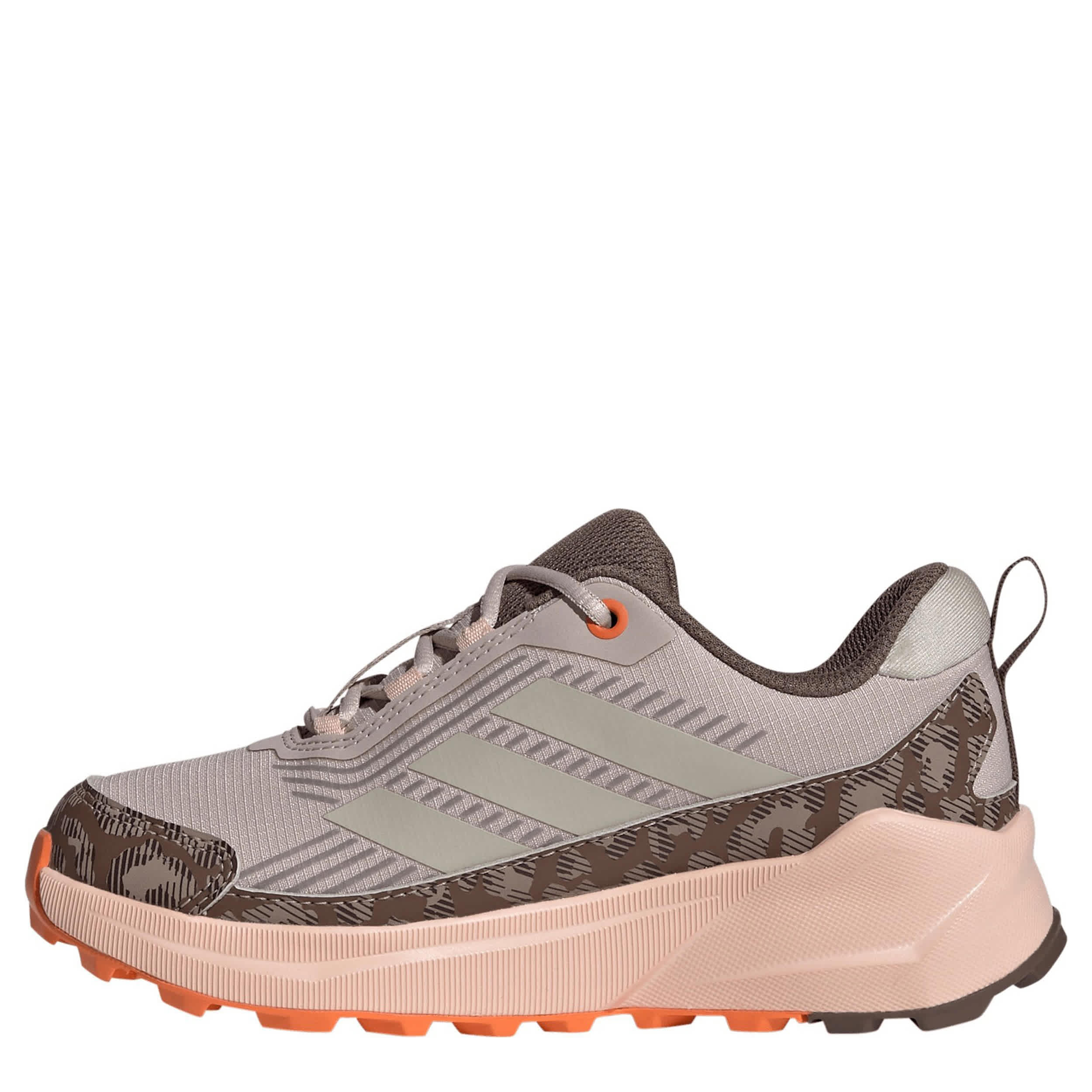 ADIDAS-GIRLS BIG LITTLE KID TERREX TRAILMAKER2 HIKING SHOES-TAUPE & SILVER