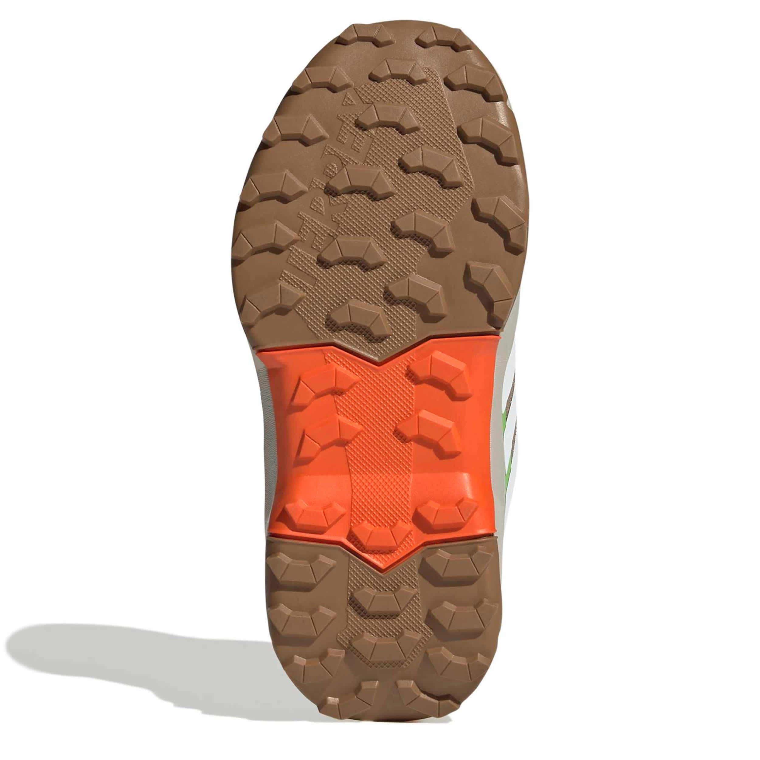 ADIDAS-BOYS BIG LITTLE KID TERREX AX4R HIKING SHOES-BROWN & WHITE