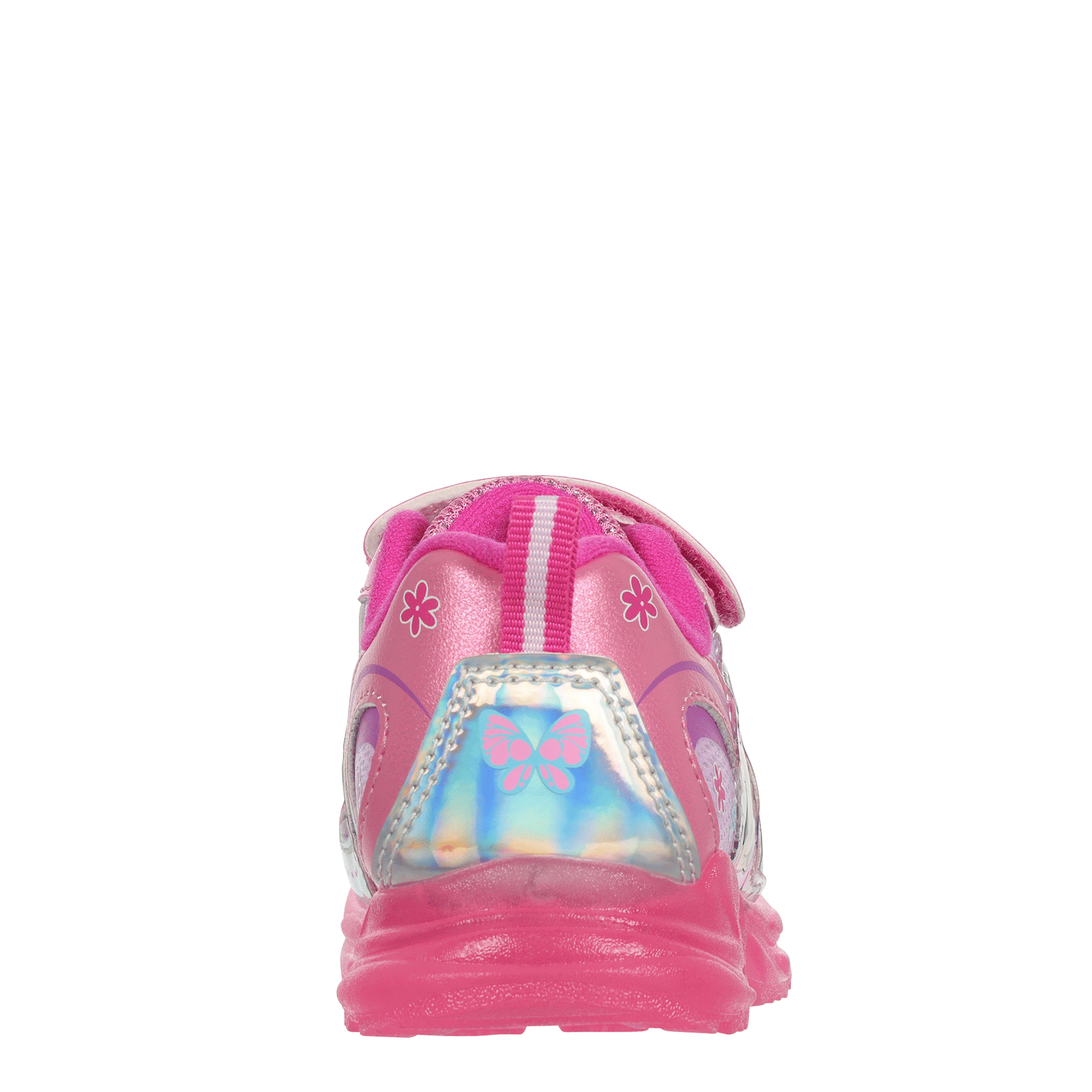 DISNEY-GIRLS TODDLER-LITTLE KID MINNIE MOUSE LIGHT UP SNEAKER-PINK & MULTICOLOR