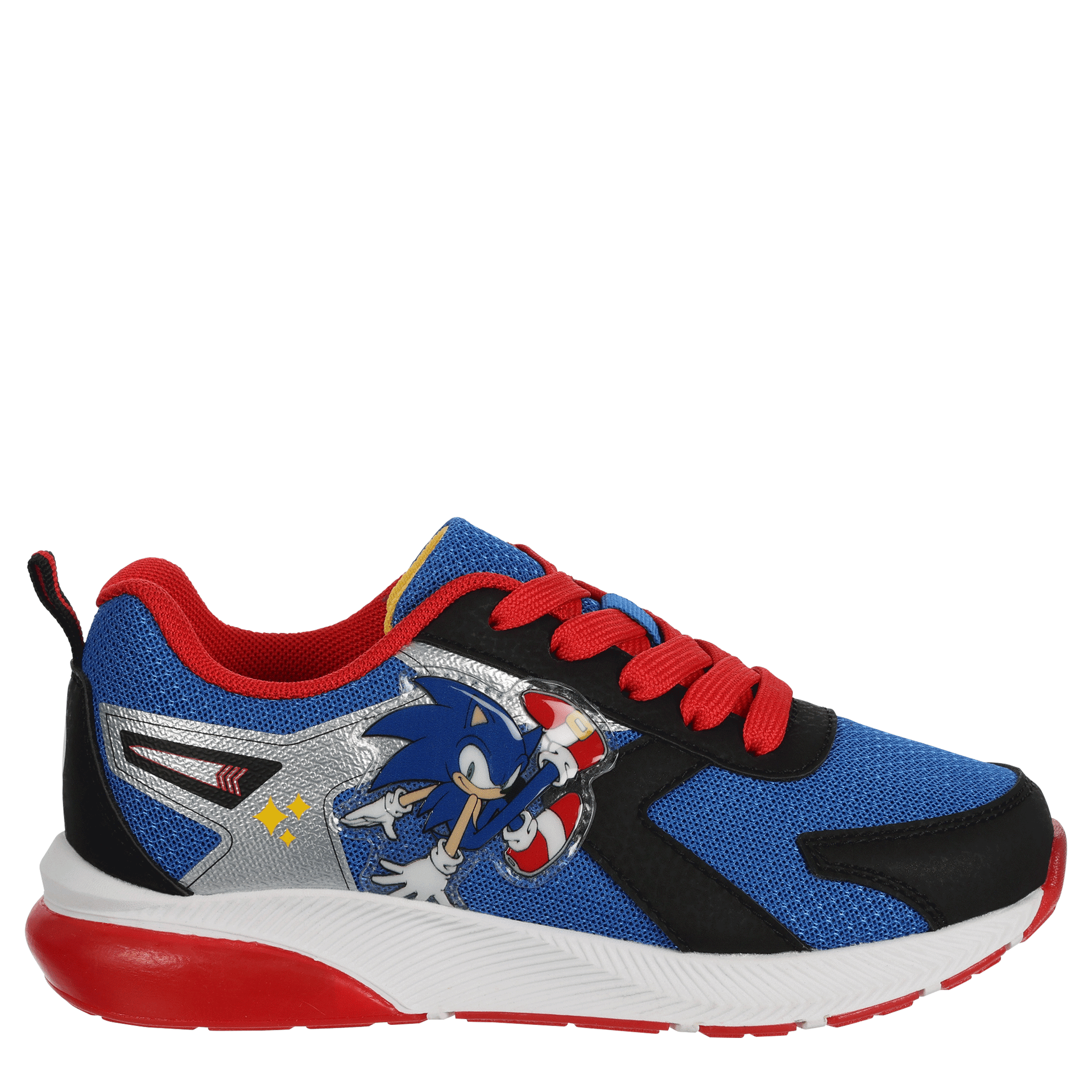 SEGA-BOYS LITTLE BIG KID SONIC LIGHT UPSNEAKER-BLUE & MULTICOLOR