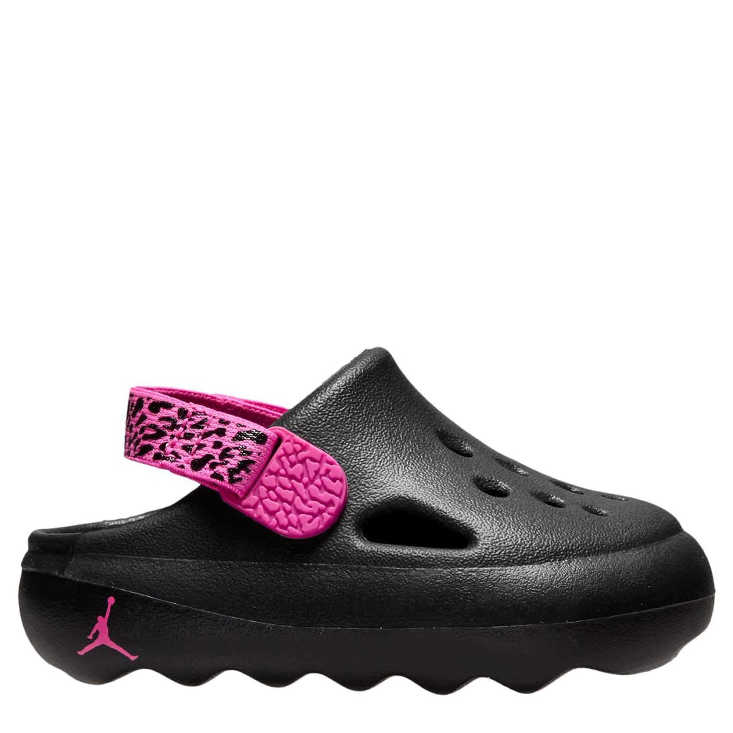 JORDAN-GIRLS LITTLE KID HYDRIP SANDAL-FUSCHIA & BLACK
