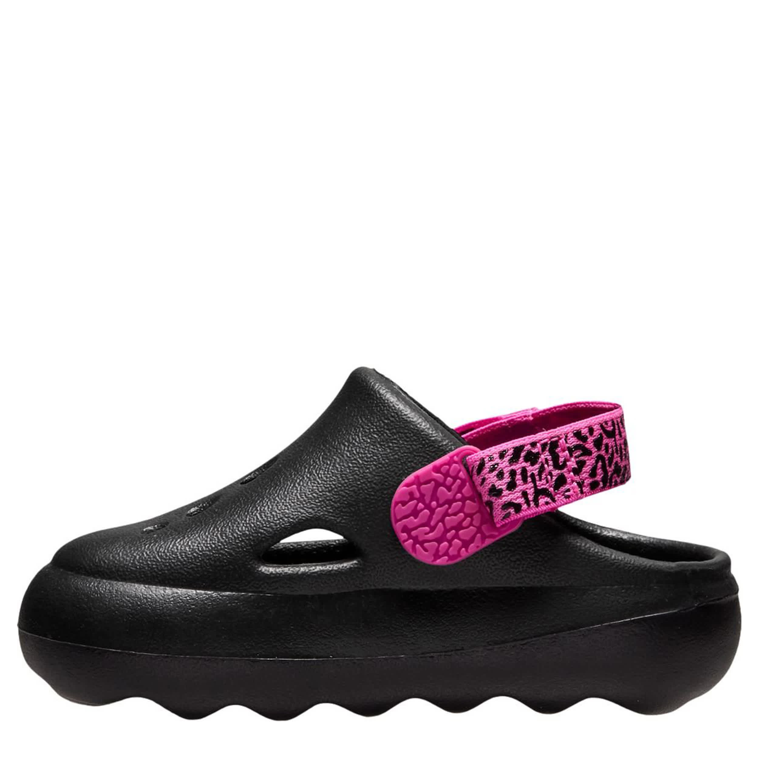 JORDAN-GIRLS LITTLE KID HYDRIP SANDAL-FUSCHIA & BLACK