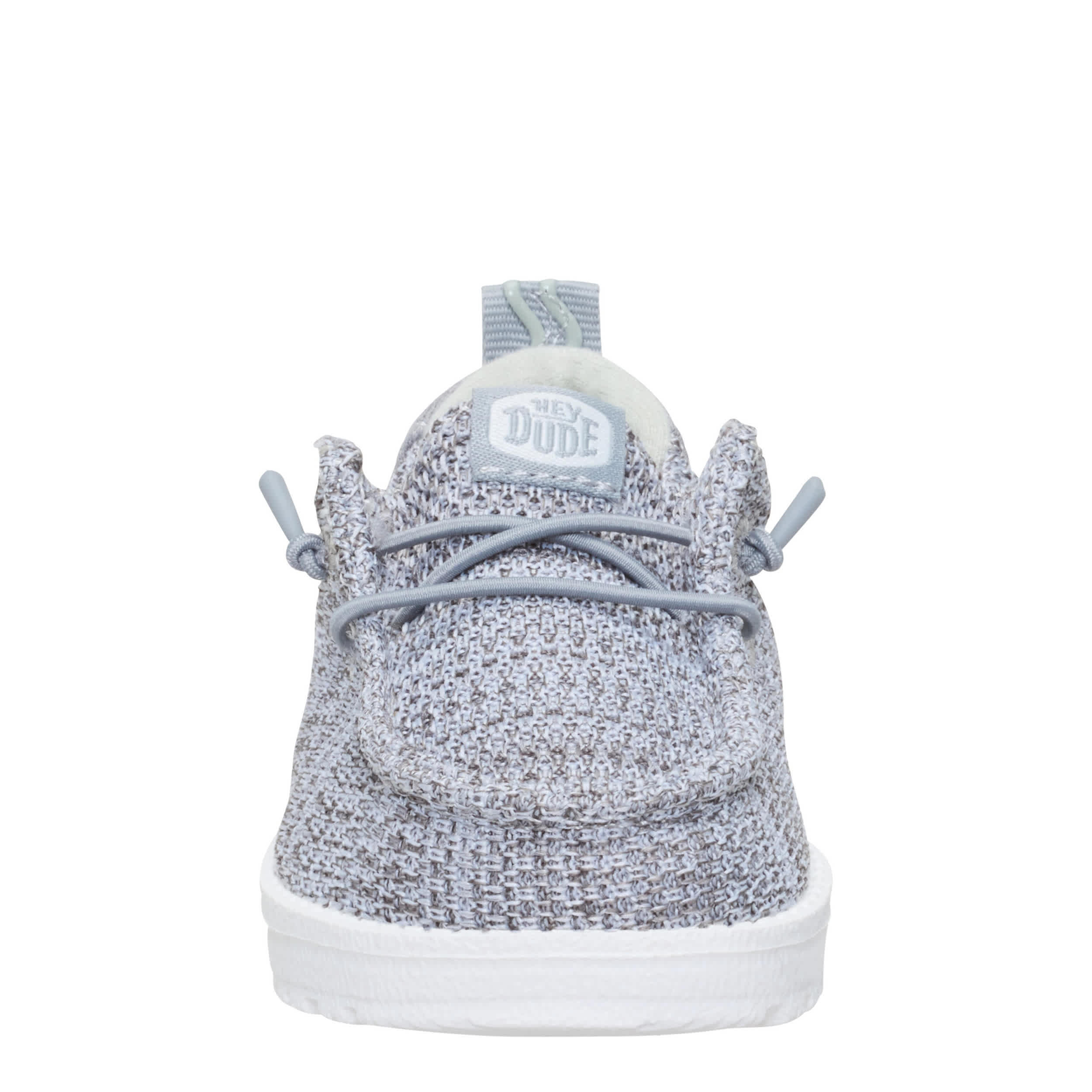 HEYDUDE-BOYS LILDUDE SLIP ON-GREY & 