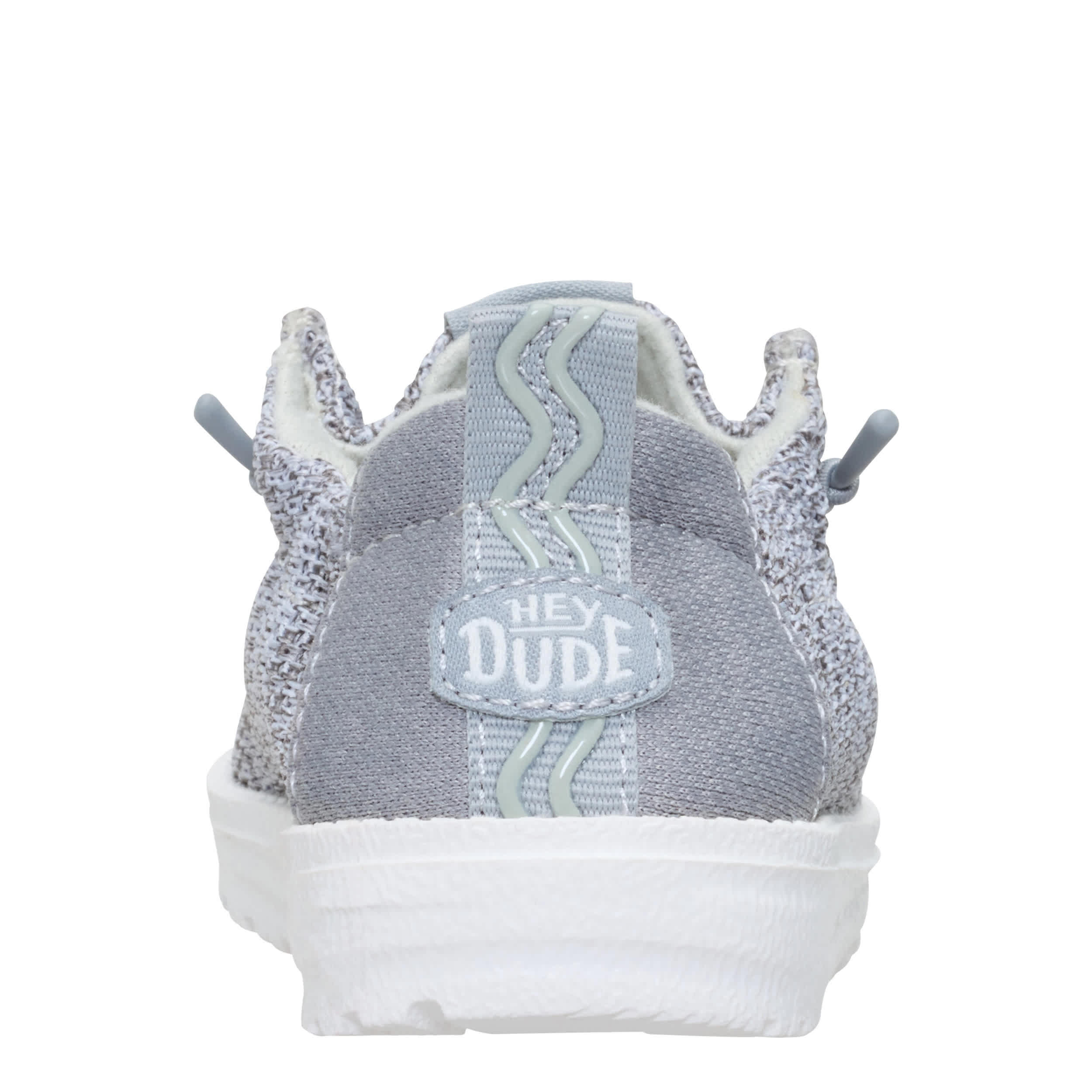 HEYDUDE-BOYS LILDUDE SLIP ON-GREY & 