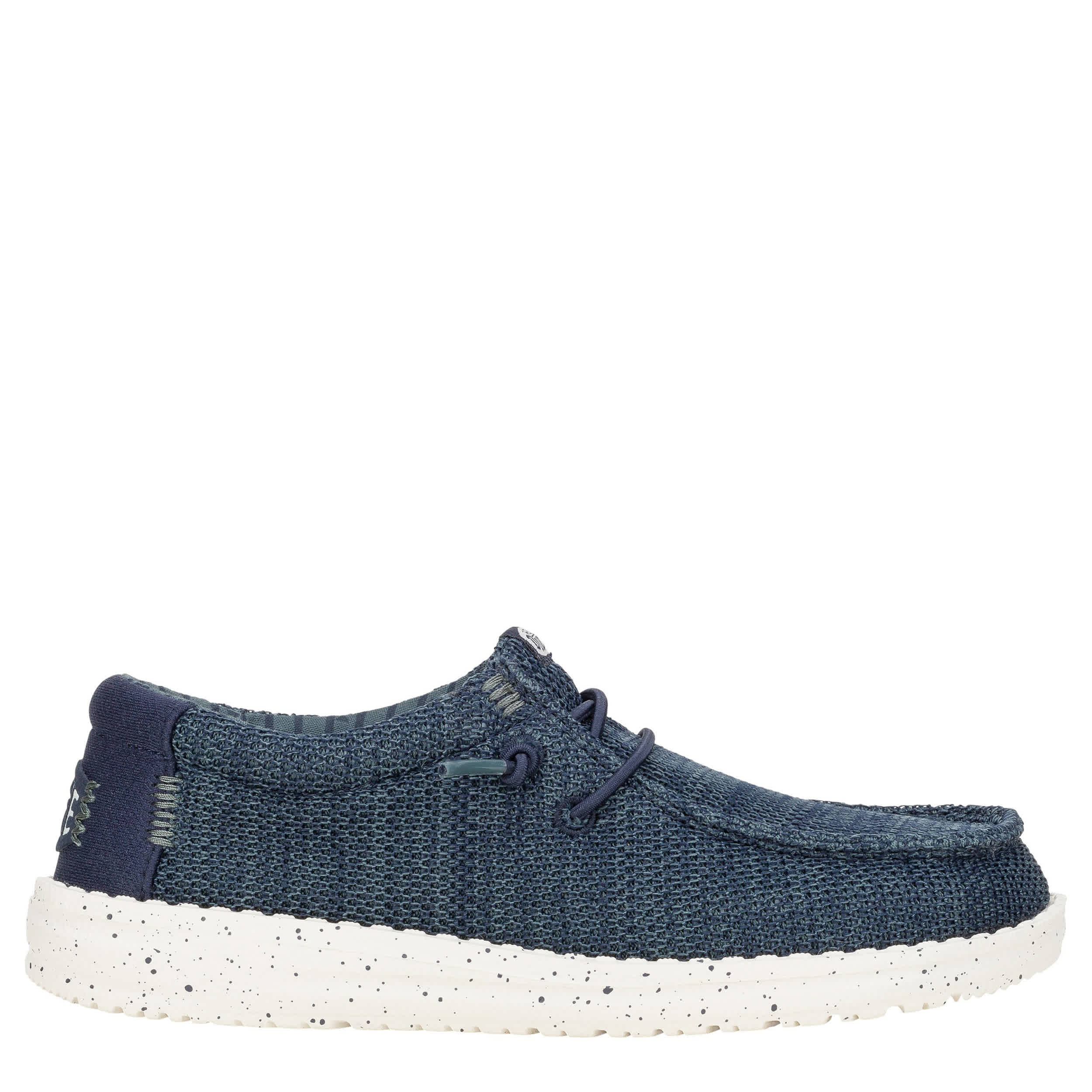 HEYDUDE-BOYS WALLY Y STRETCH-BLUE & 
