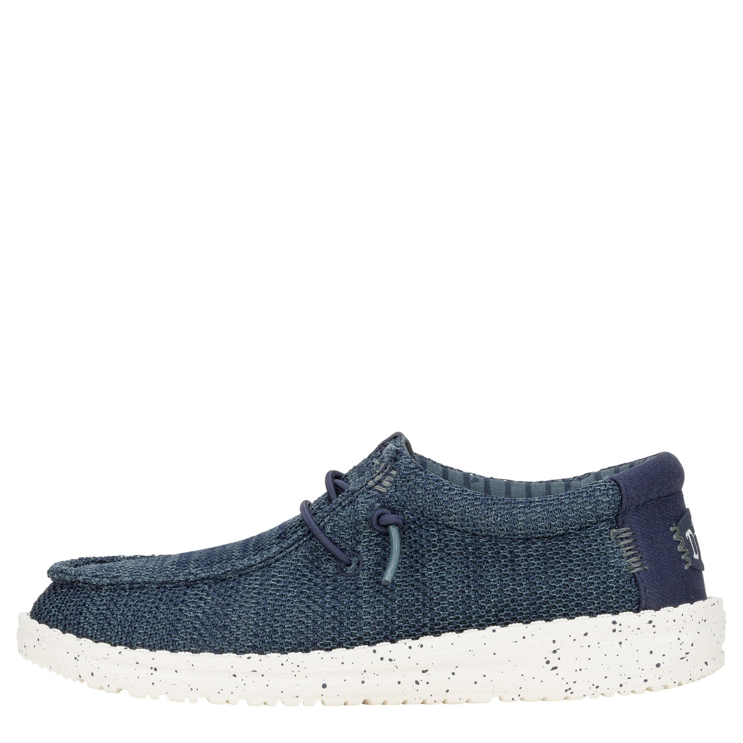 HEYDUDE-BOYS WALLY Y STRETCH-BLUE & 