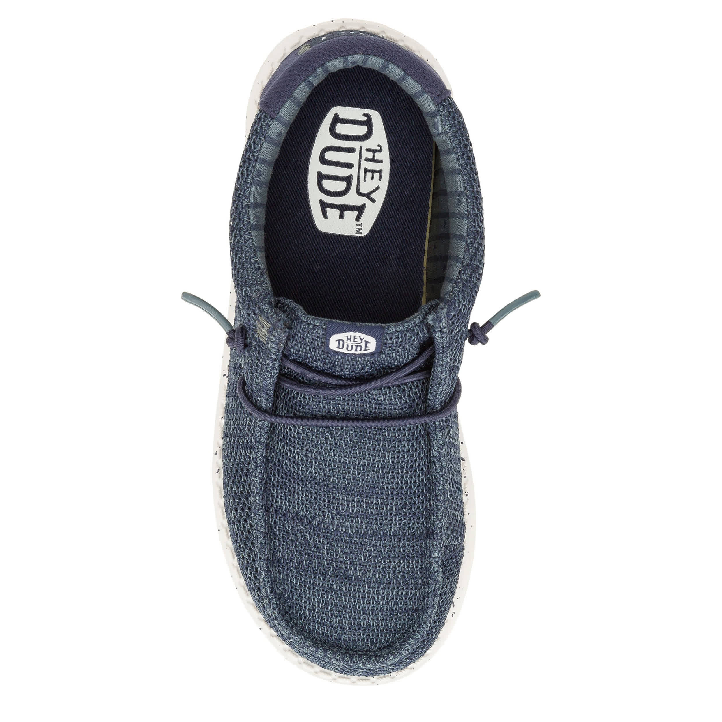 HEYDUDE-BOYS WALLY Y STRETCH-BLUE & 
