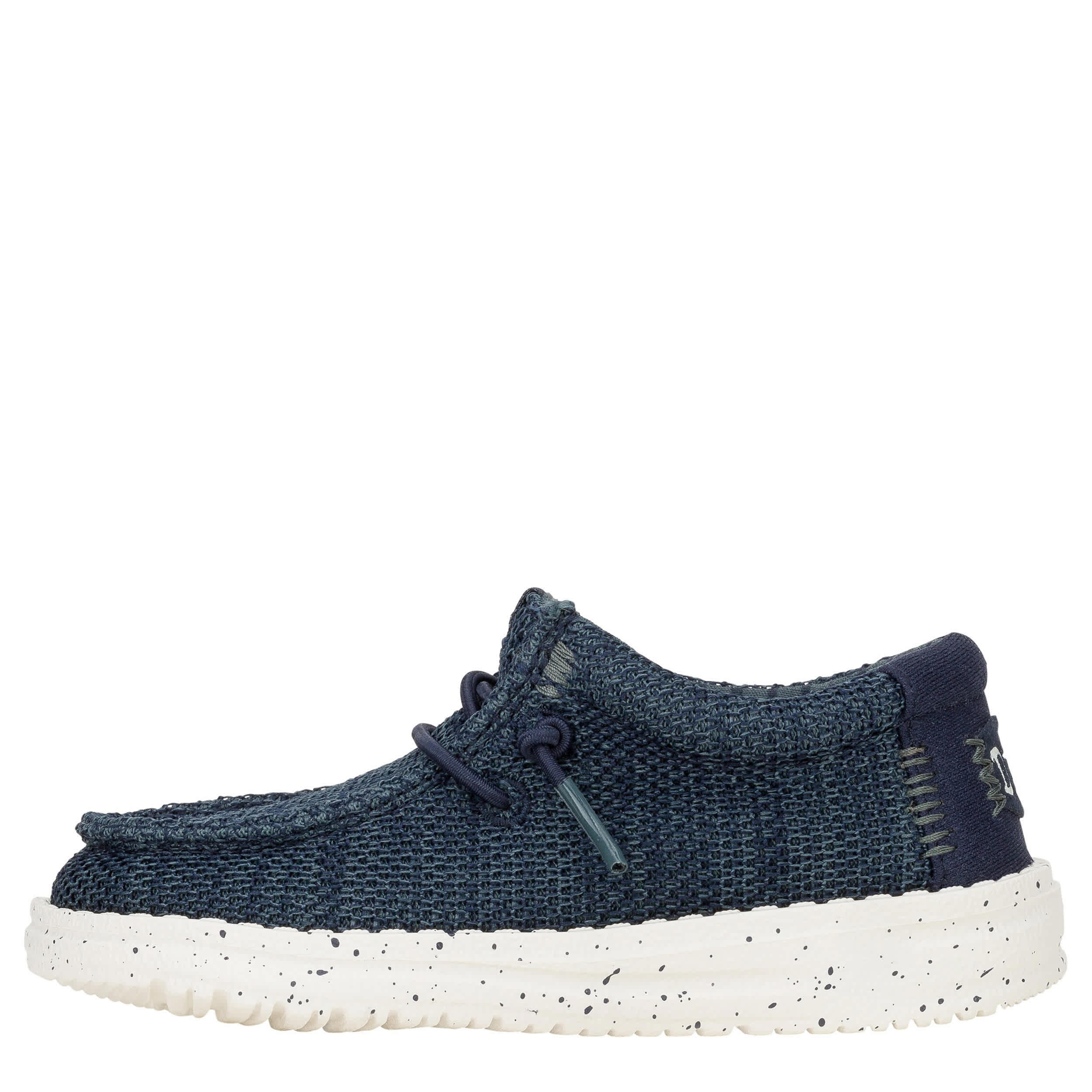 HEYDUDE-BOYS WALLY T STRETCH-BLUE & 