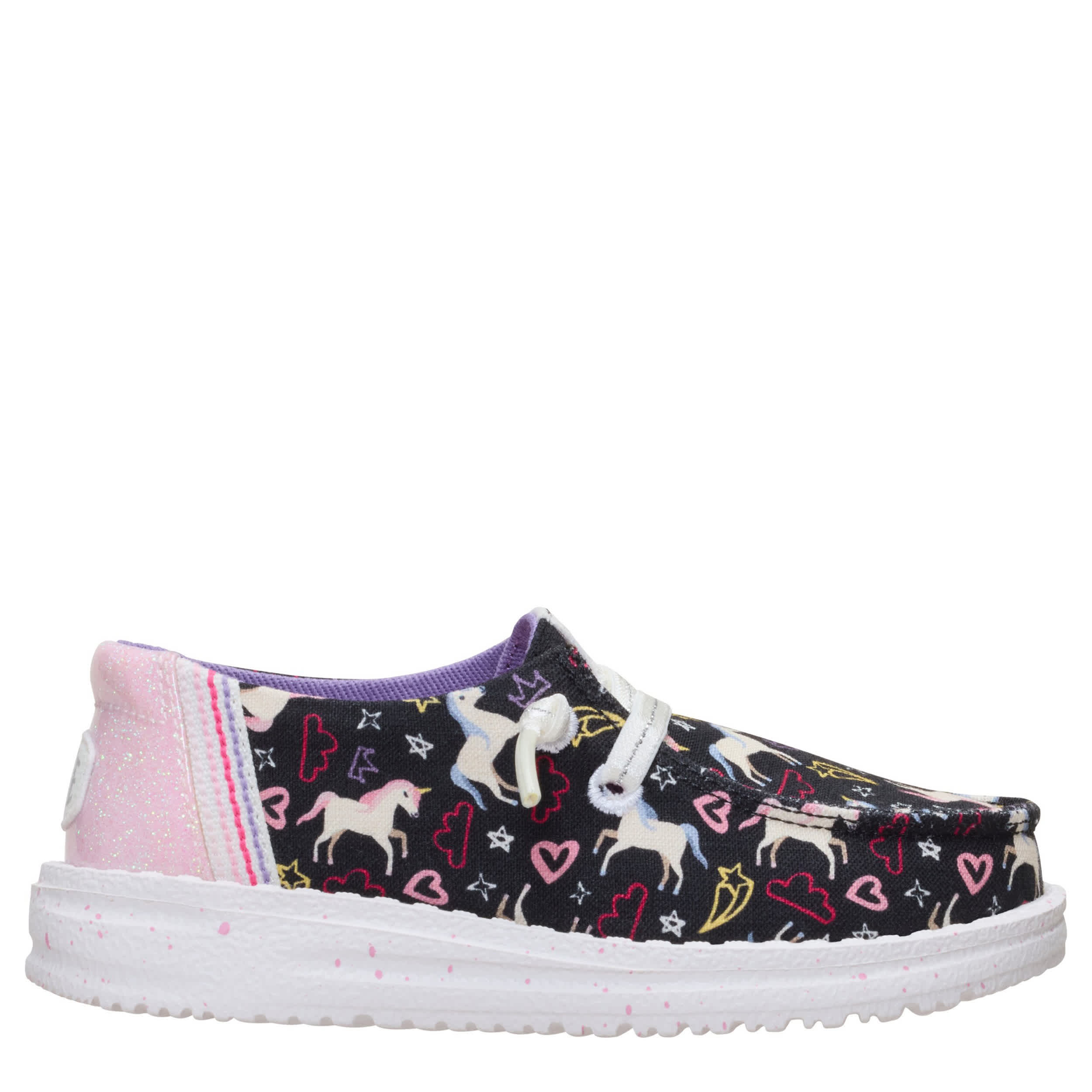 HEYDUDE-GIRLS WALLY Y SPORTS-BLACK & 