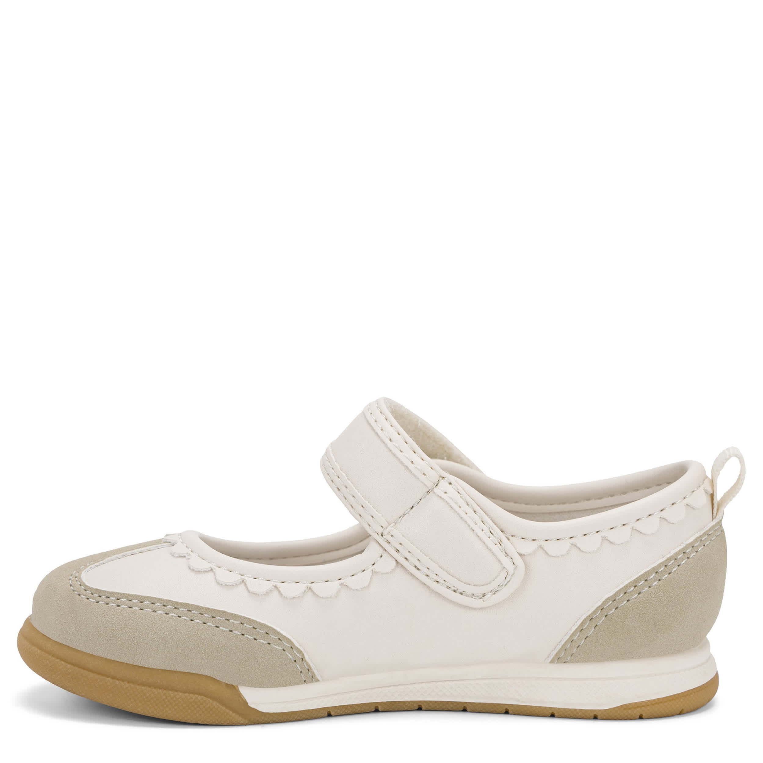 CARTERS-GIRLS TODDLER SOPHIA MARY JANE SHOE-WHITE & BLACK