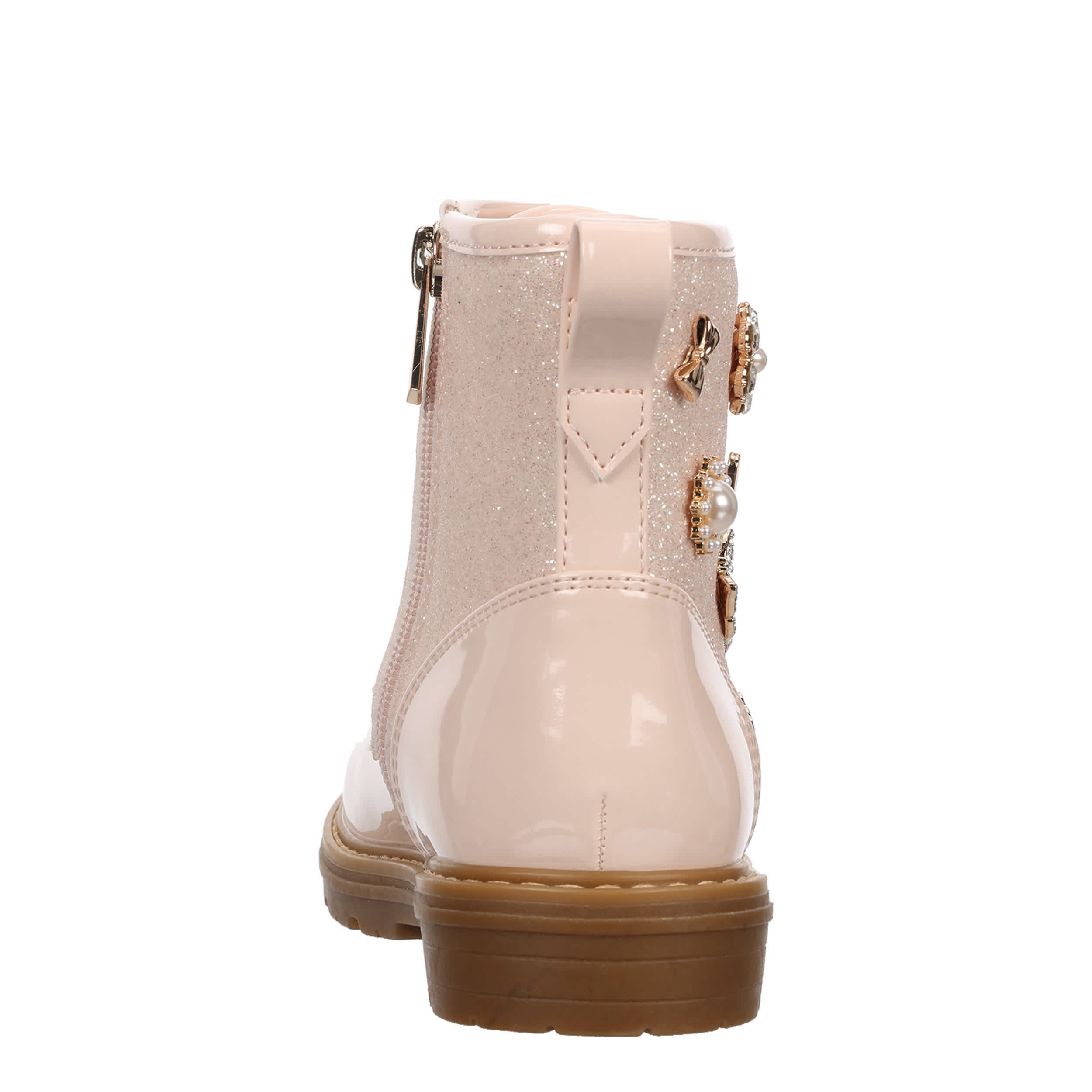 CUPCAKE COUTURE-GIRLS LITTLE-BIG KID DECOR COMBAT BOOT-PINK & 
