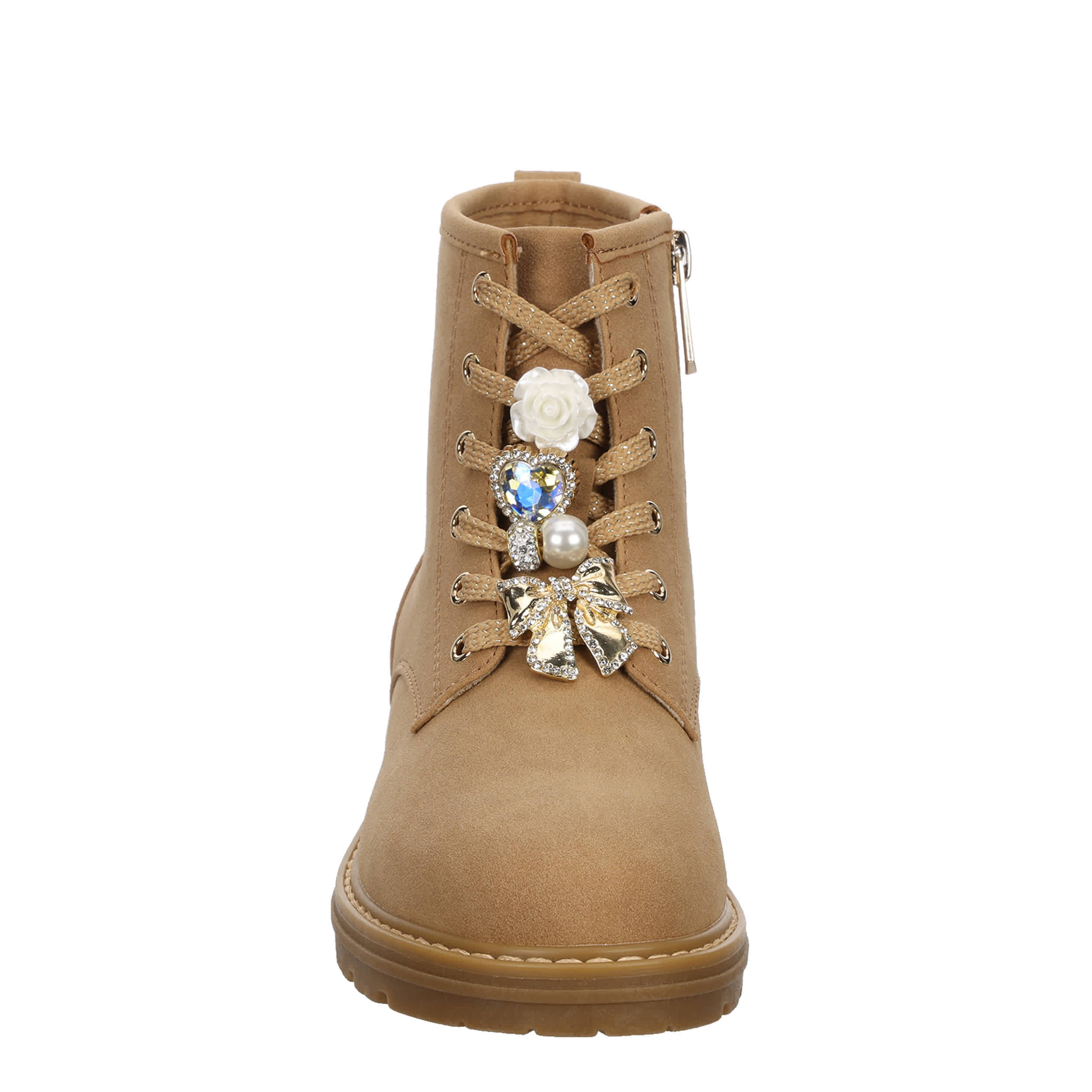CUPCAKE COUTURE-GIRLS LITTLE-BIG KID MIRA COMBAT BOOT-TAN & 