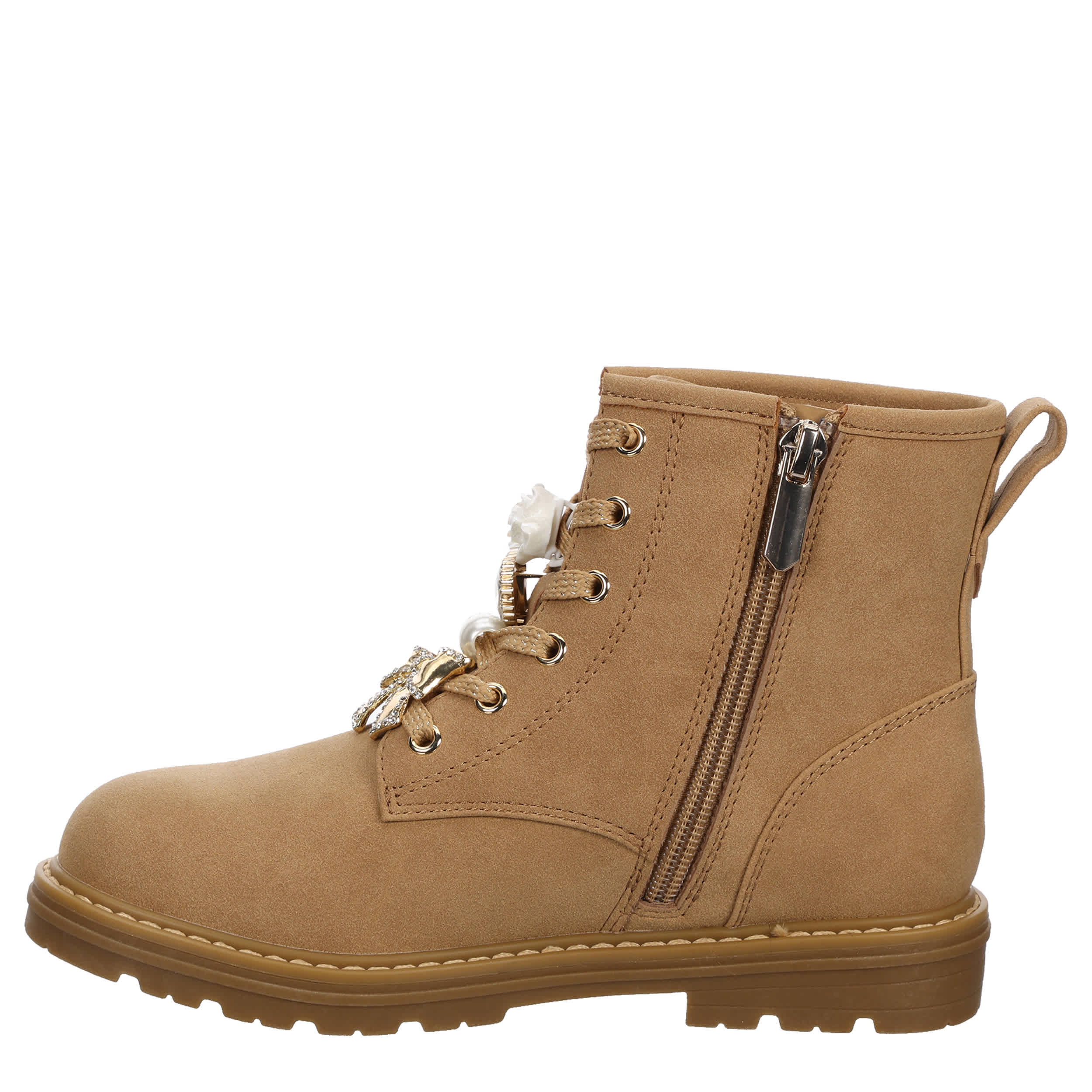 CUPCAKE COUTURE-GIRLS LITTLE-BIG KID MIRA COMBAT BOOT-TAN & 