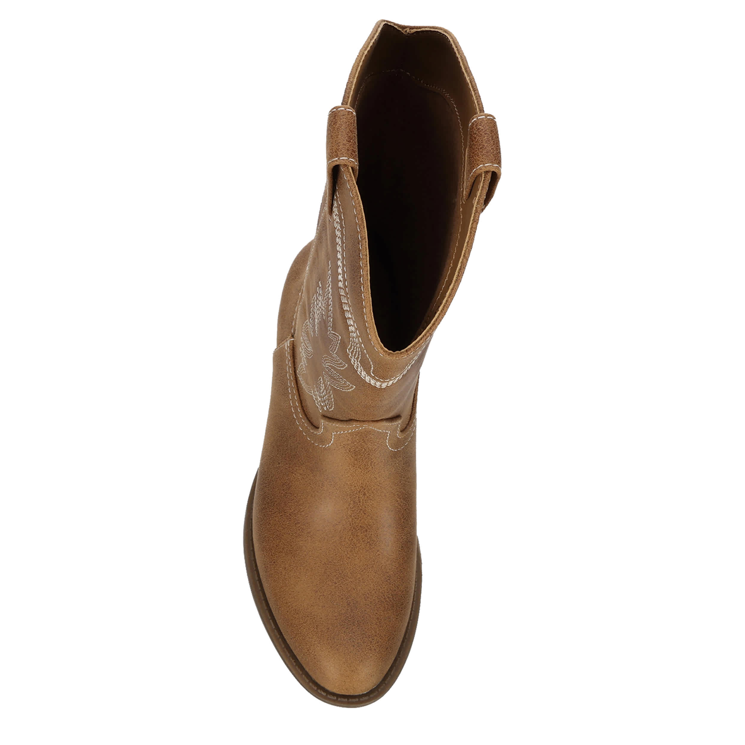 CUPCAKE COUTURE-GIRLS LITTLE-BIG KID FANCY WESTERN BOOT-BROWN & 
