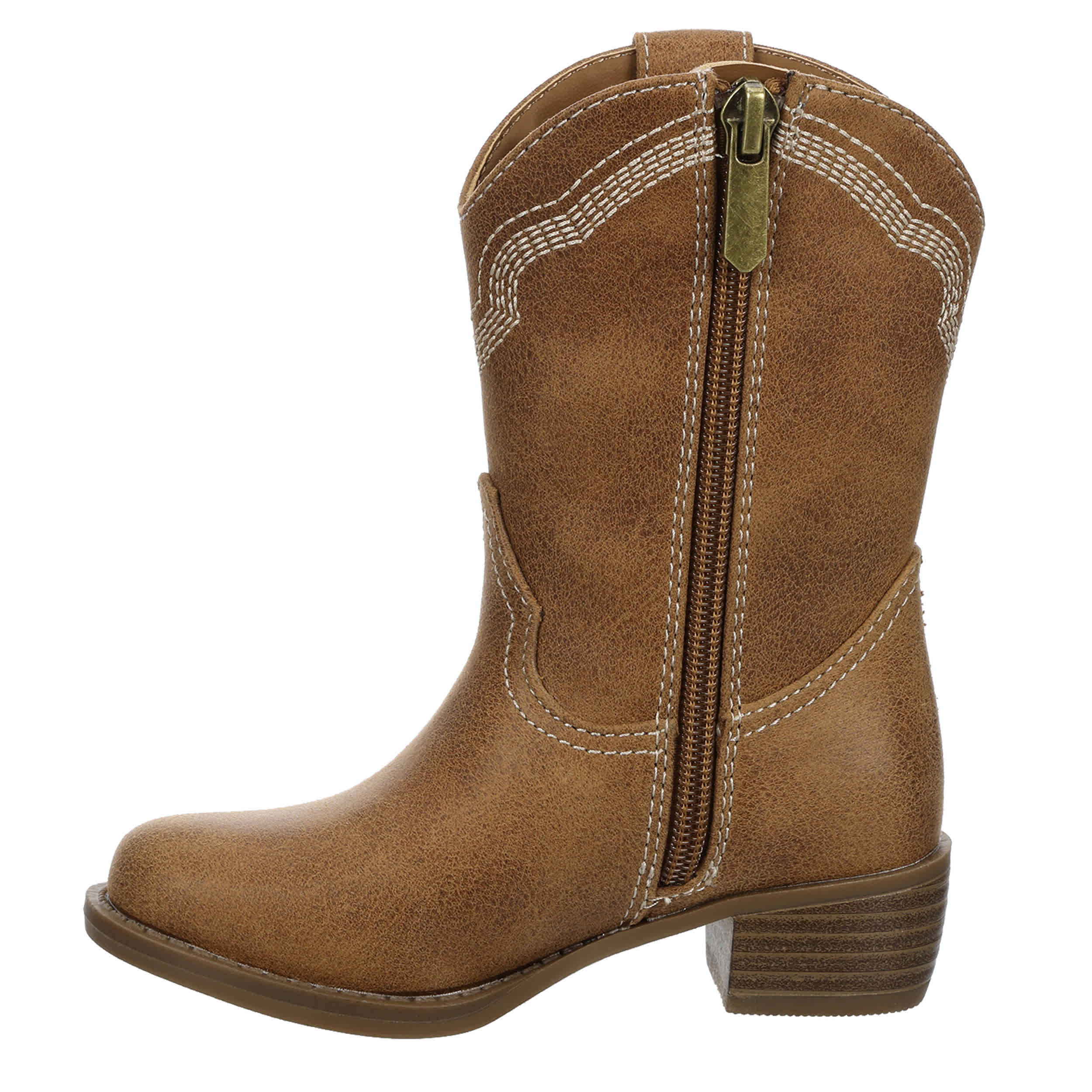 CUPCAKE COUTURE-GIRLS TODDLER-LITTLE KID LIL FANCY WESTERN BOOT-BROWN & 