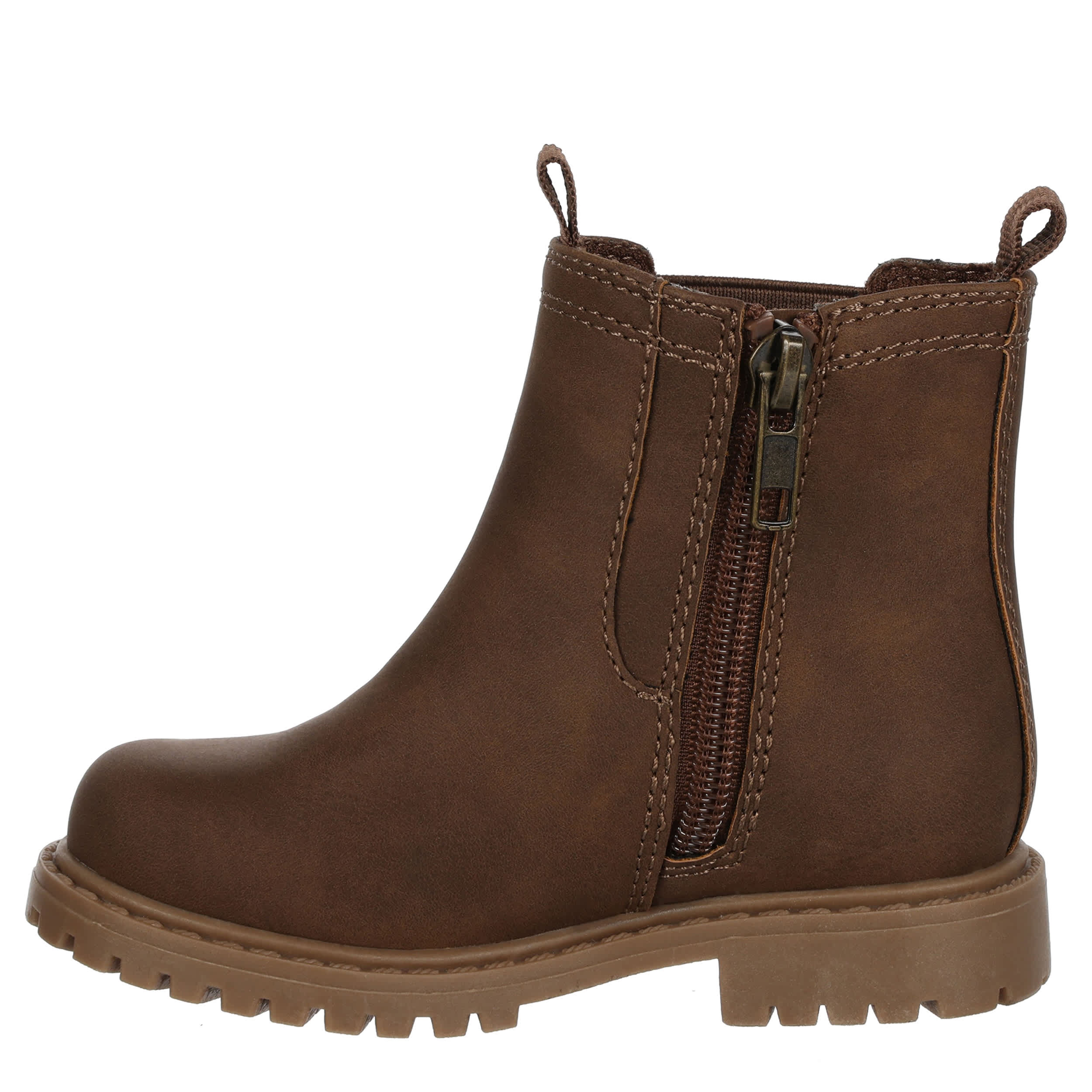 WEST HARRIS-BOYS TODDLER-LITTLE KID LIL ATOM CHELSEA BOOT-BROWN & 
