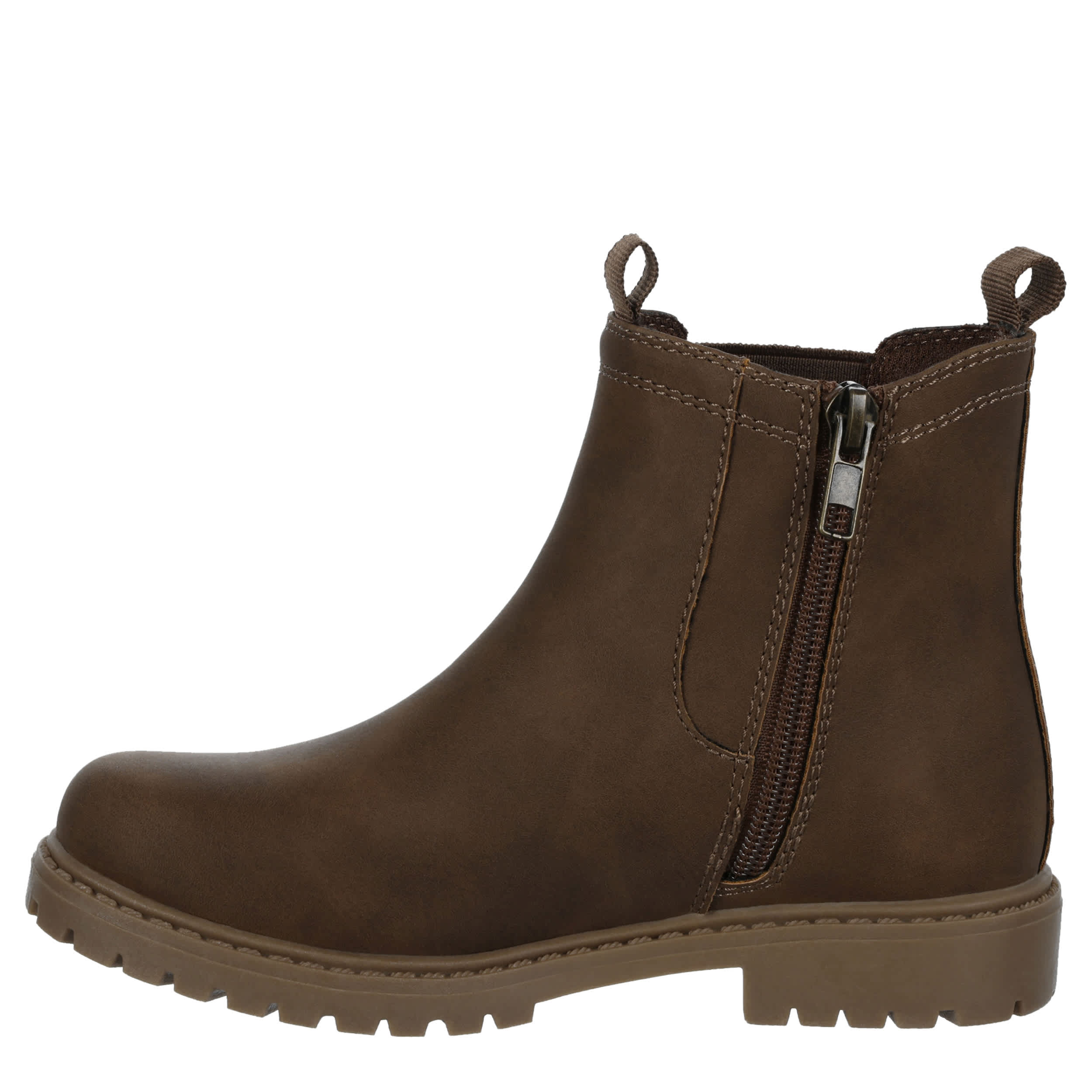 WEST HARRIS-BOYS LITTLE-BIG KID ATOM CHELSEA BOOT-BROWN & 