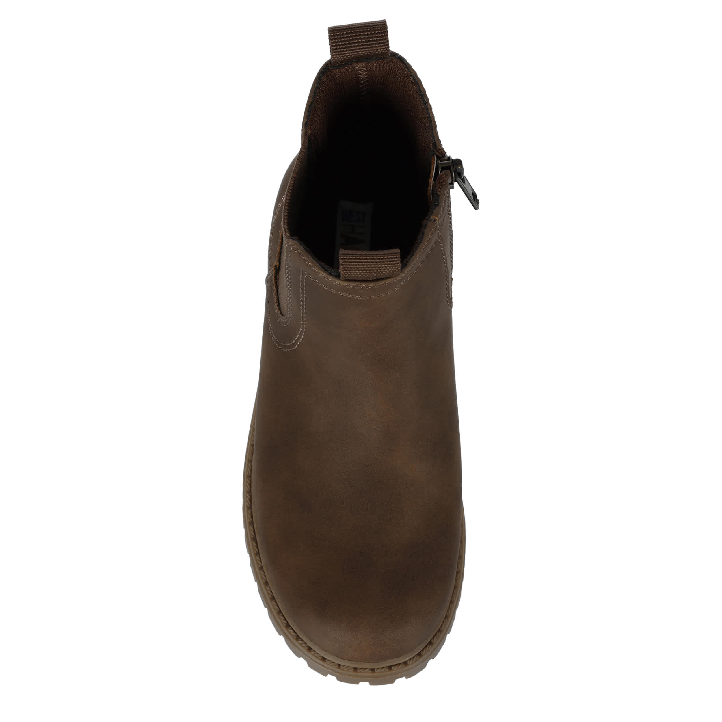 WEST HARRIS-BOYS LITTLE-BIG KID ATOM CHELSEA BOOT-BROWN & 