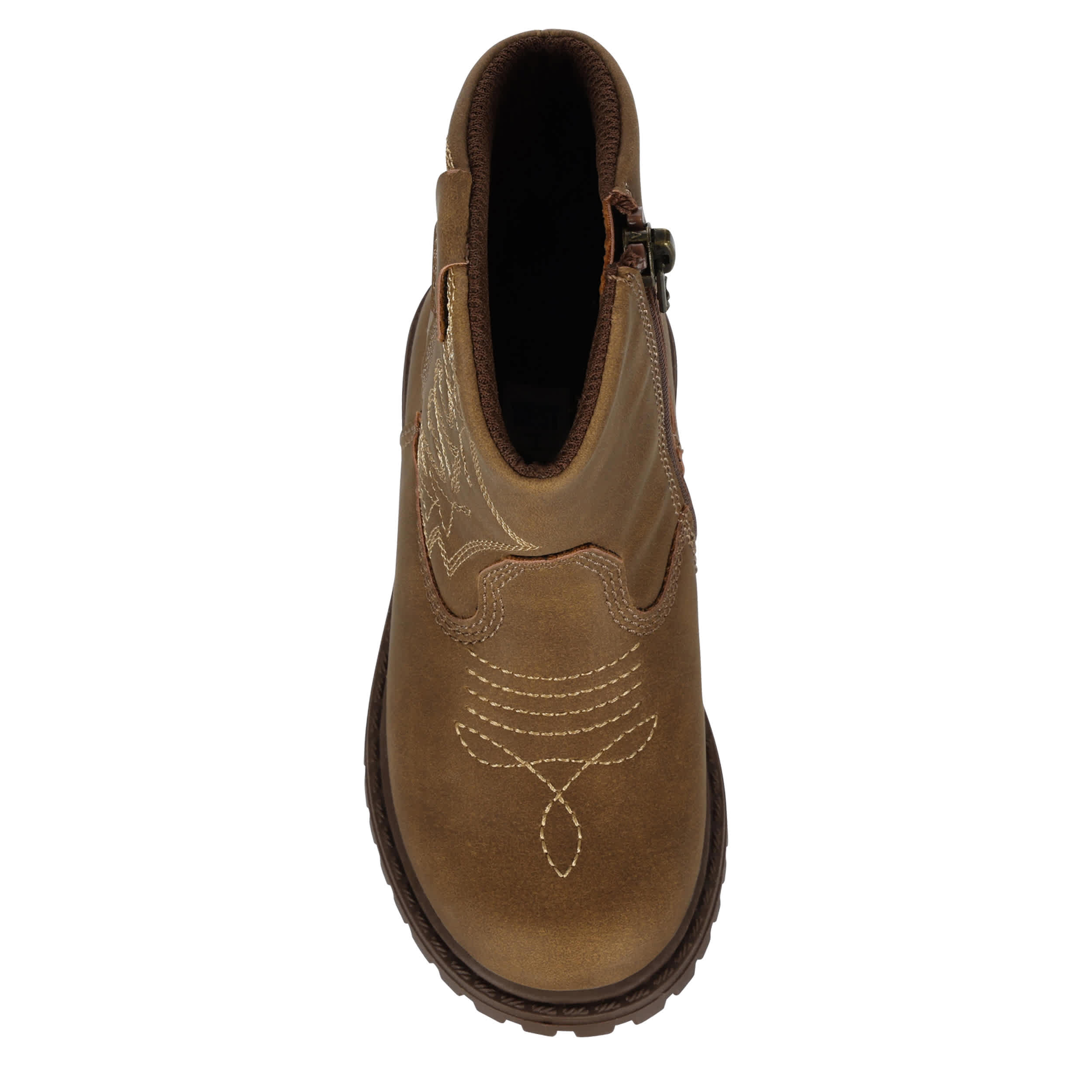 WEST HARRIS-BOYS TODDLER-LITTLE KID LIL BRENT WESTERN BOOT-BROWN & 