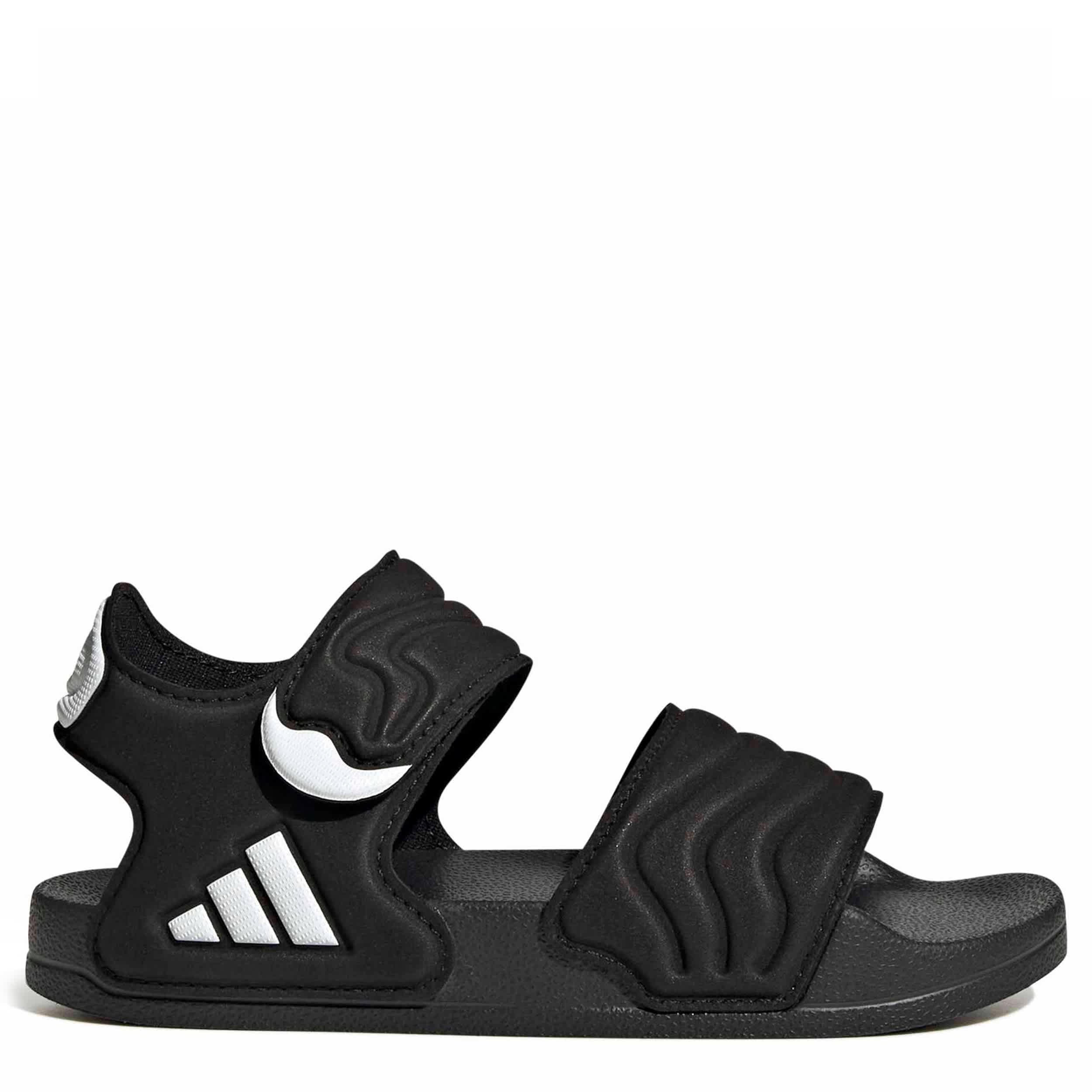 ADIDAS-BOYS BIG LITTLE KID ADILETTE 2 SANDAL-BLACK & 