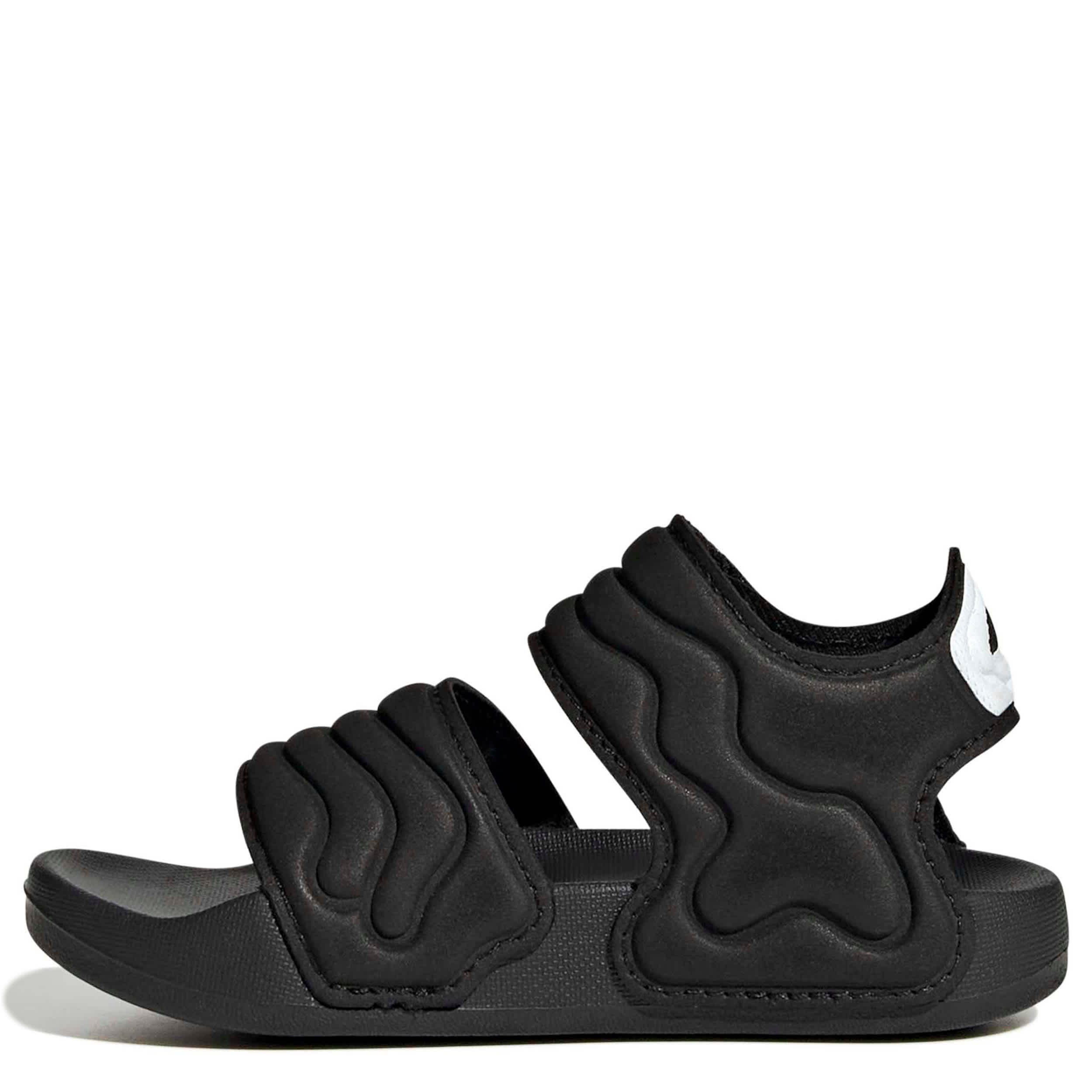 ADIDAS-BOYS TODDLER-LITTLE KID ADILETTE 2 SLIDE-BLACK & 