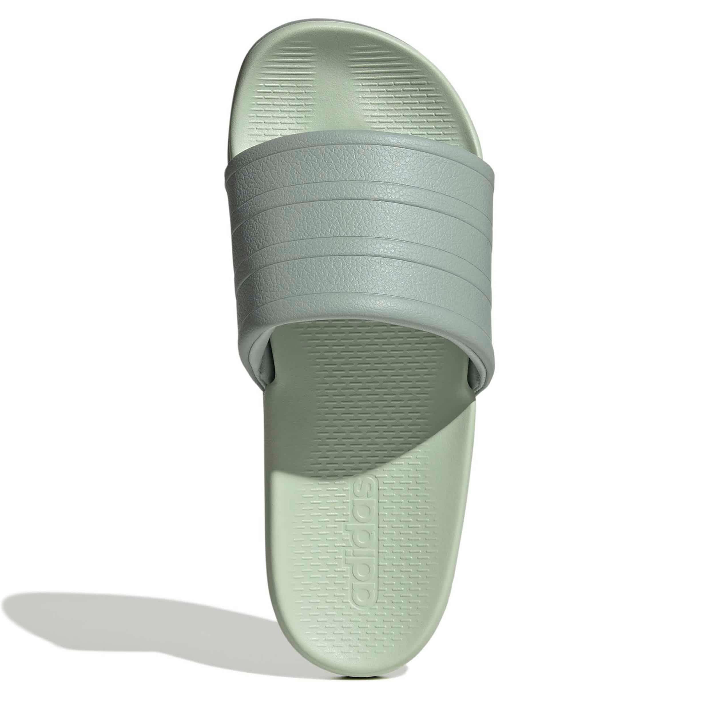 ADIDAS-BOYS BIG LITTLE KID ADILETTE COMFORT 2.0  SLIDE-GREEN & GREEN