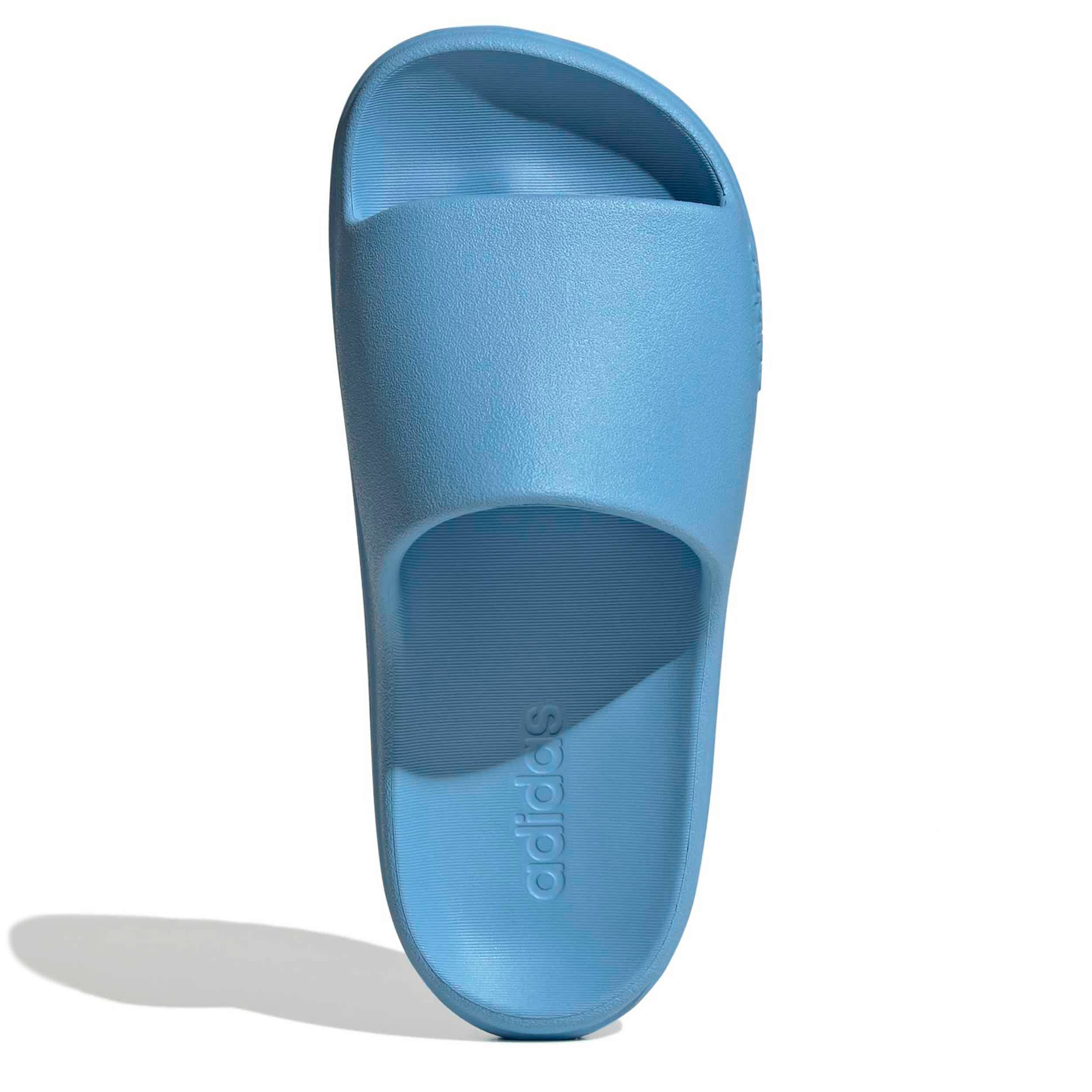 ADIDAS-BOYS BIG LITTLE KID ADILETTE LUMIA SLIDE-BLUE & 