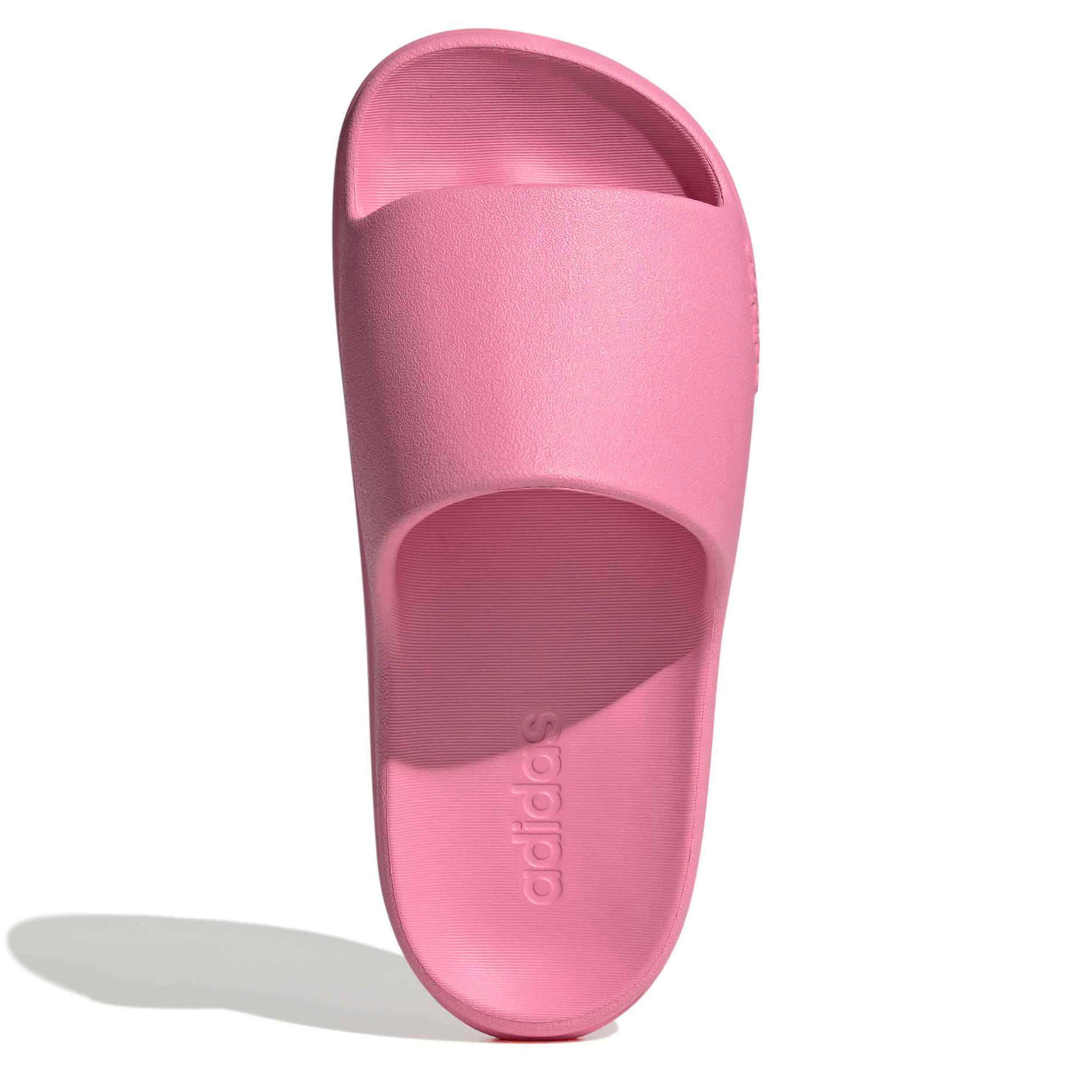 ADIDAS-GIRLS BIG LITTLE KID ADILETTE LUMIA SLIDE-PINK & 