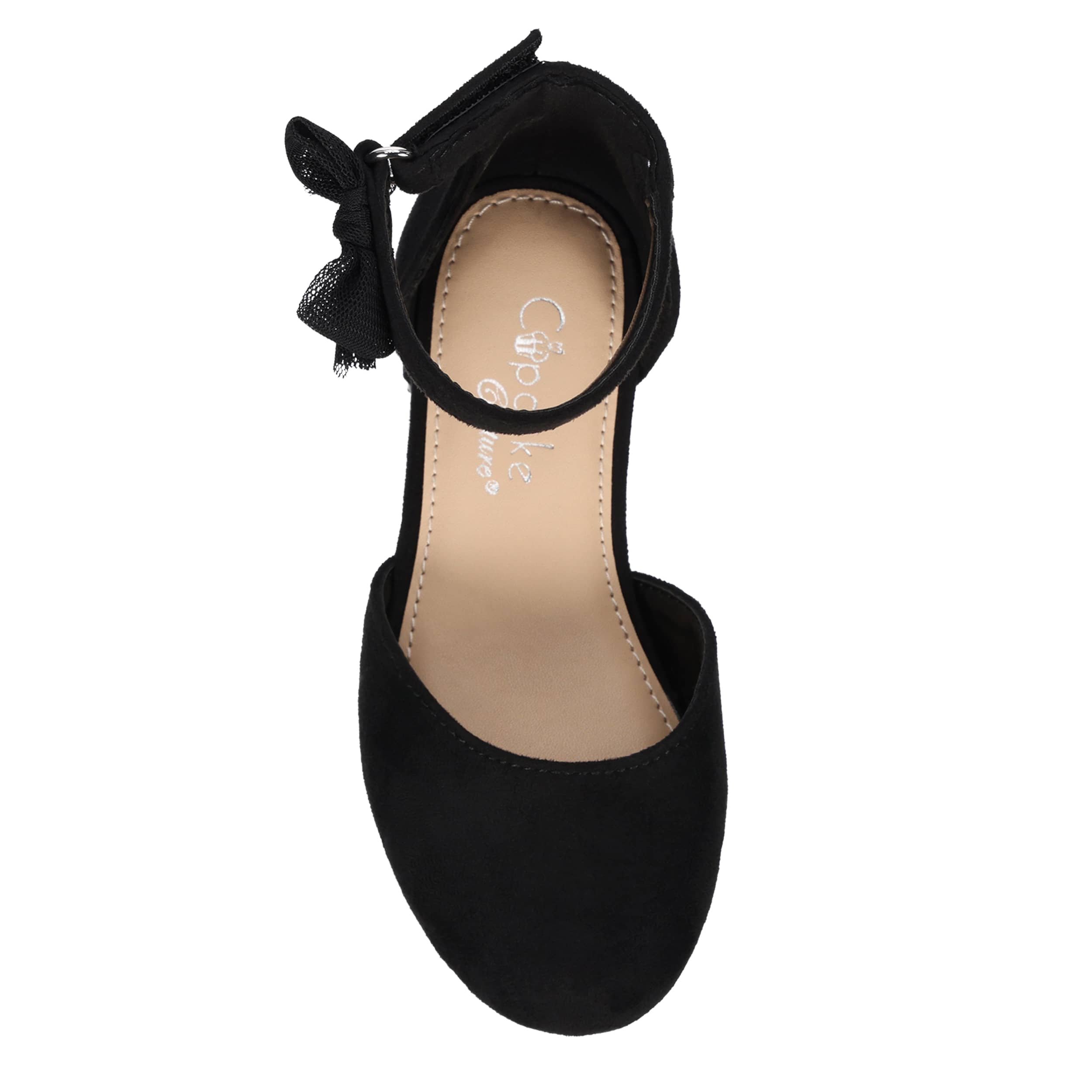 CUPCAKE COUTURE-GIRLS TODDLER-LITTLE KID LIL CHLOE DRESS SHOE-BLACK & 
