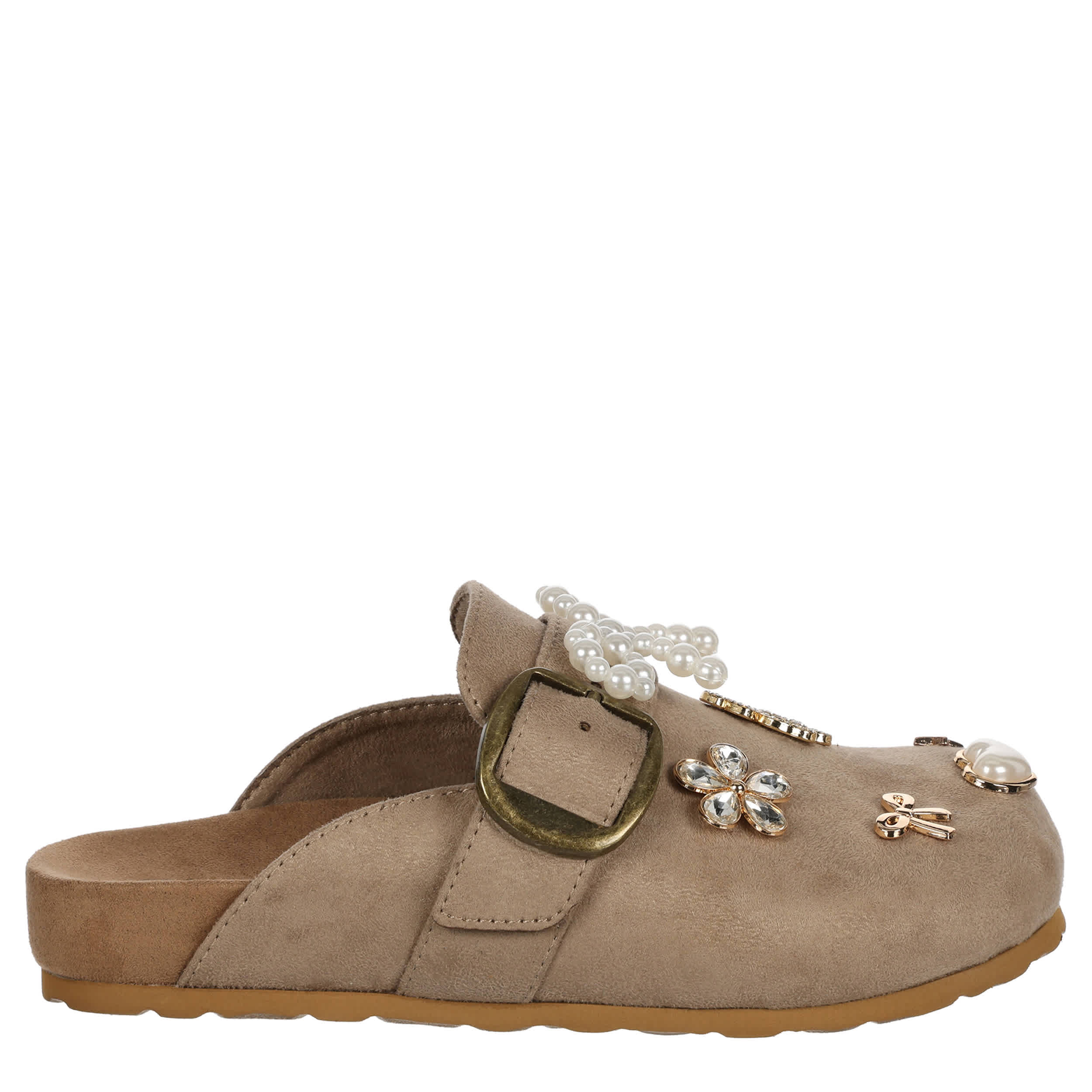 CUPCAKE COUTURE-GIRLS LITTLE-BIG KID ALEXANDRIA CLOG-TAUPE & 