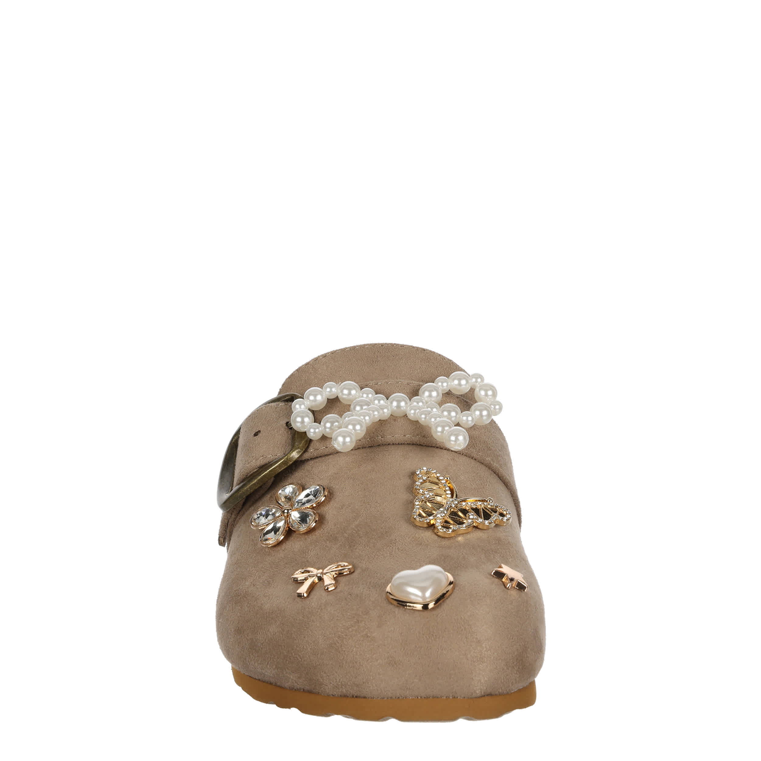 CUPCAKE COUTURE-GIRLS LITTLE-BIG KID ALEXANDRIA CLOG-TAUPE & 