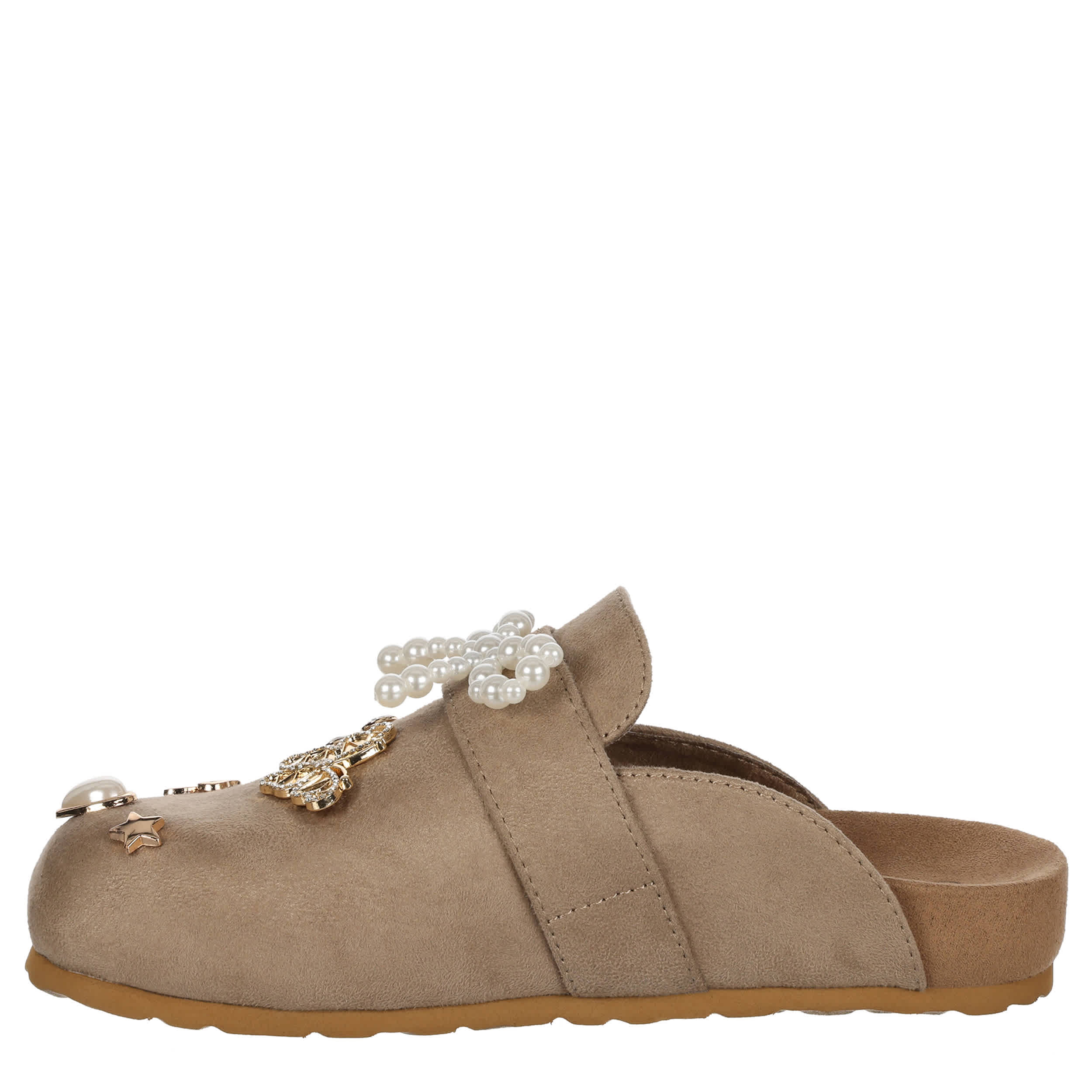 CUPCAKE COUTURE-GIRLS LITTLE-BIG KID ALEXANDRIA CLOG-TAUPE & 