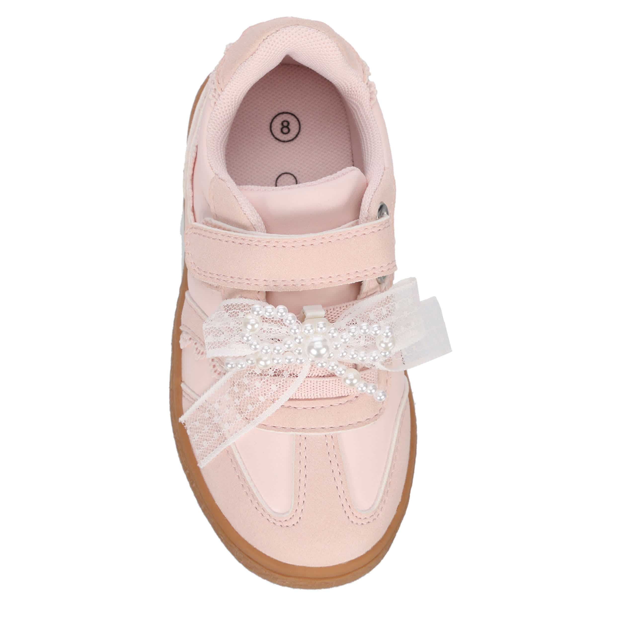 CUPCAKE COUTURE-GIRLS LITTLE-BIG KID LIL LACEY LACE SNEAKER-PINK & 