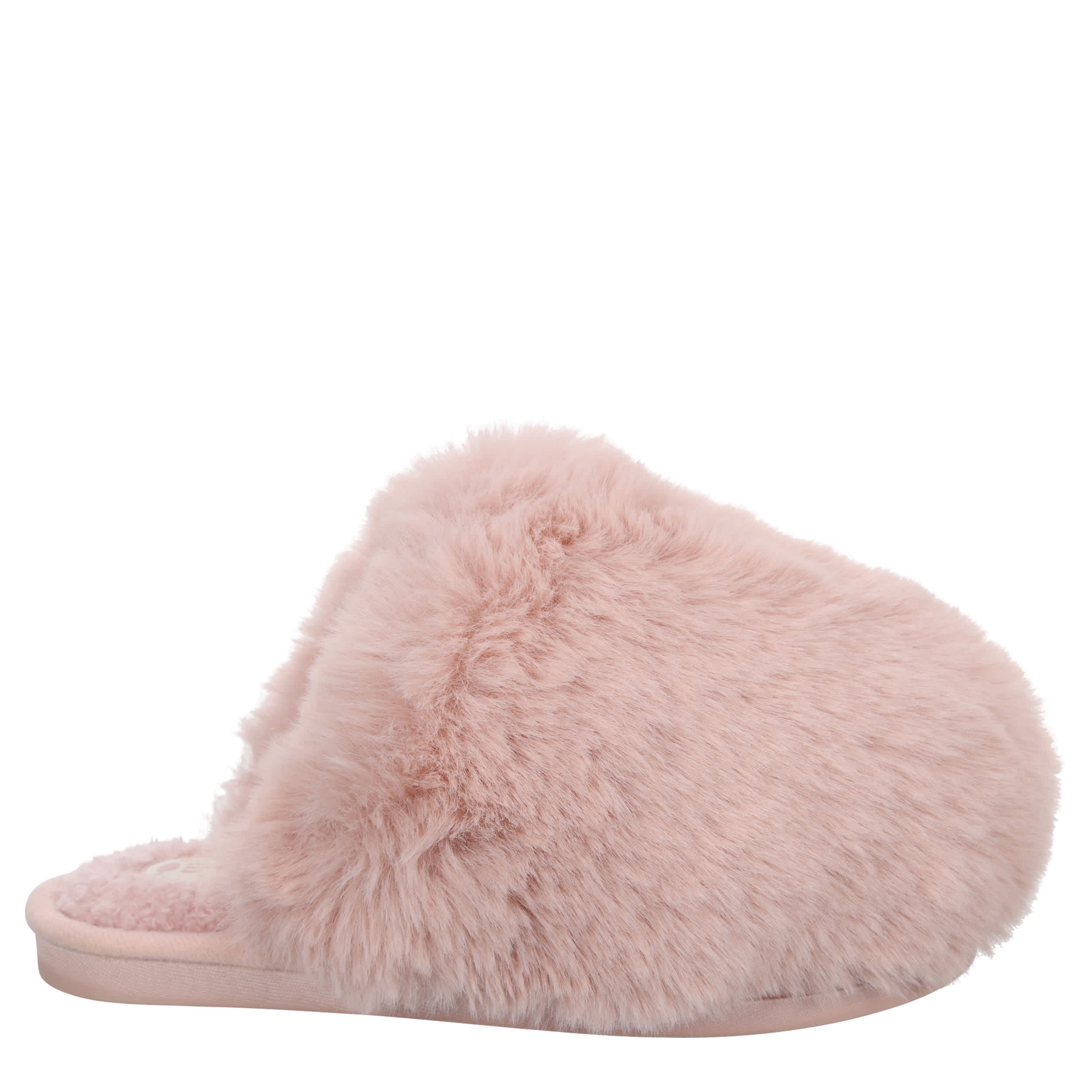 BEARPAW-GIRLS LITTLE-BIG KID SILKIE YOUTH SLIPPER-PINK & PINK